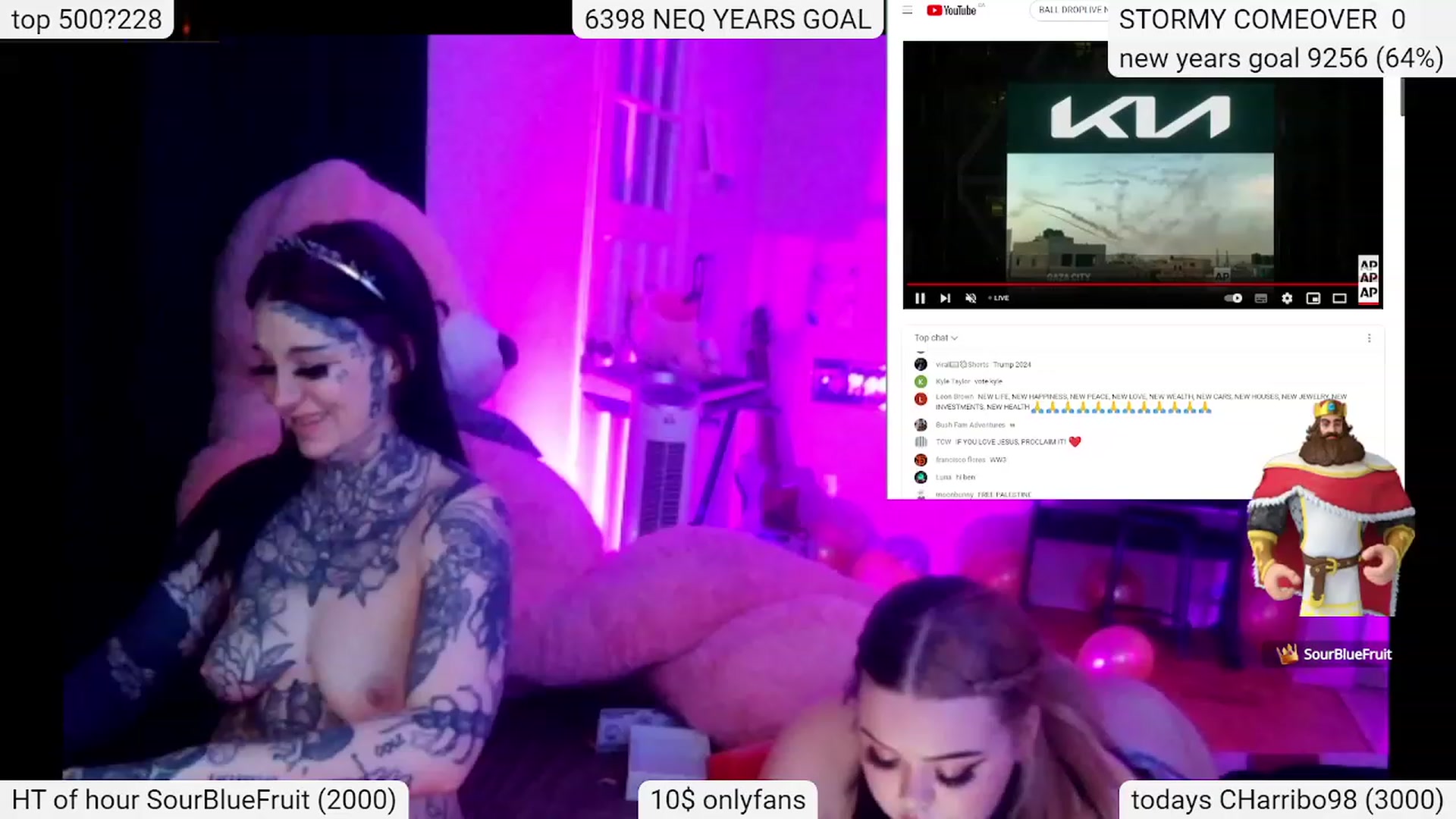 Gallery image thumbnail from Tattoobambi's myfreecams stream on, 01/01/2024, 04:41 image 13 of 20