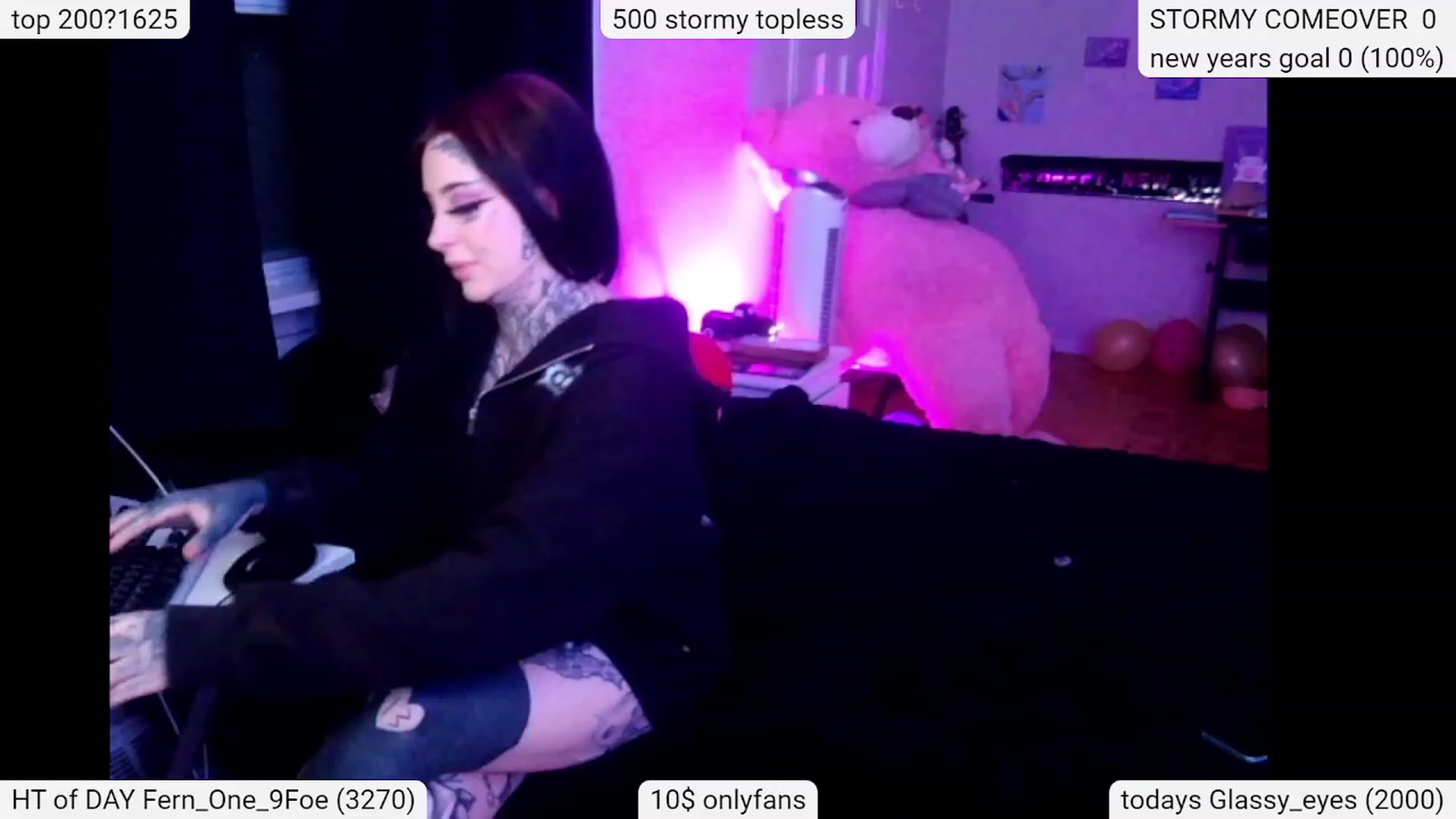 Gallery image thumbnail from Tattoobambi's myfreecams stream on, 01/07/2024, 05:12 image 14 of 20
