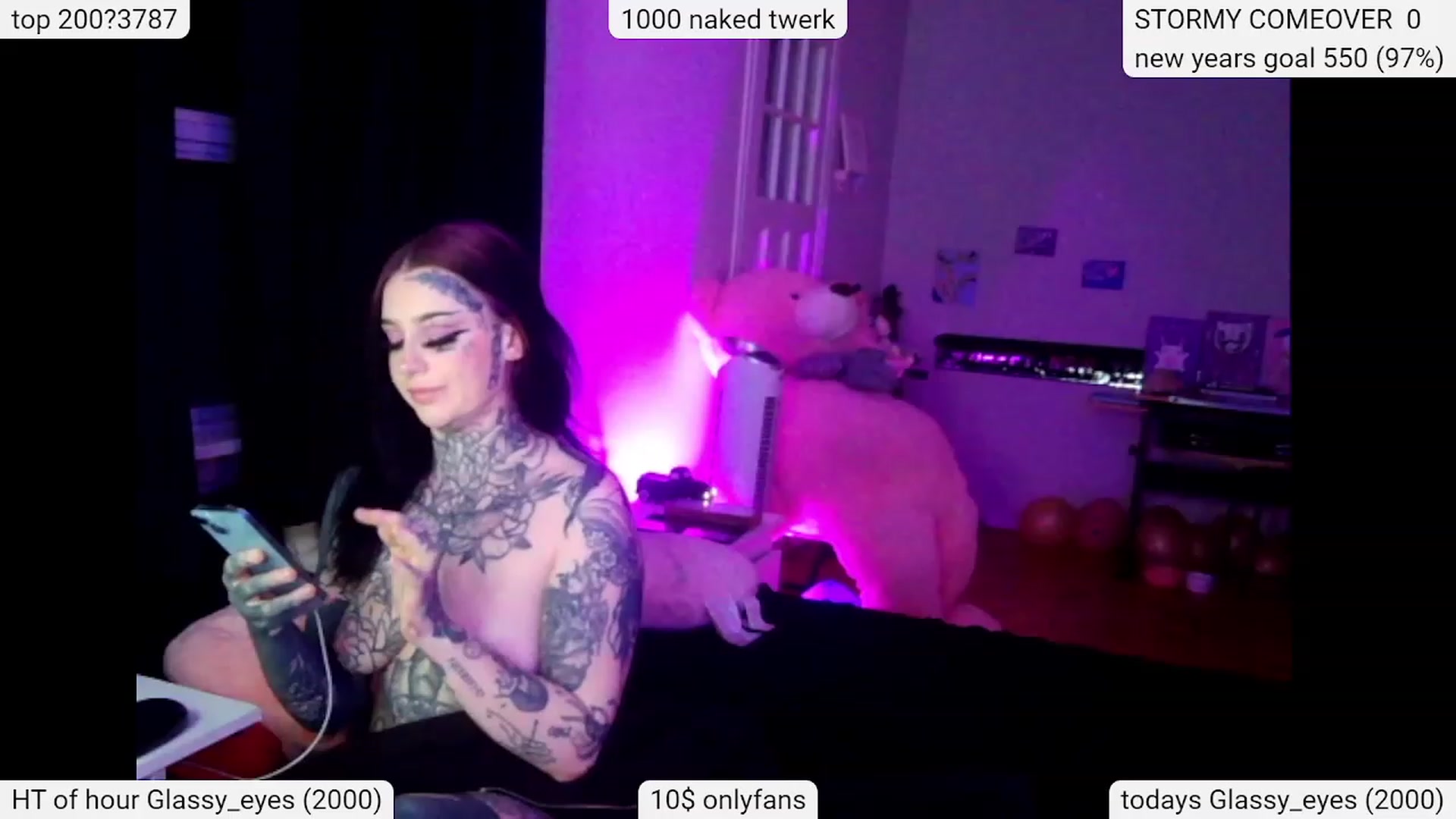 Gallery image thumbnail from Tattoobambi's myfreecams stream on, 01/07/2024, 05:12 image 1 of 20