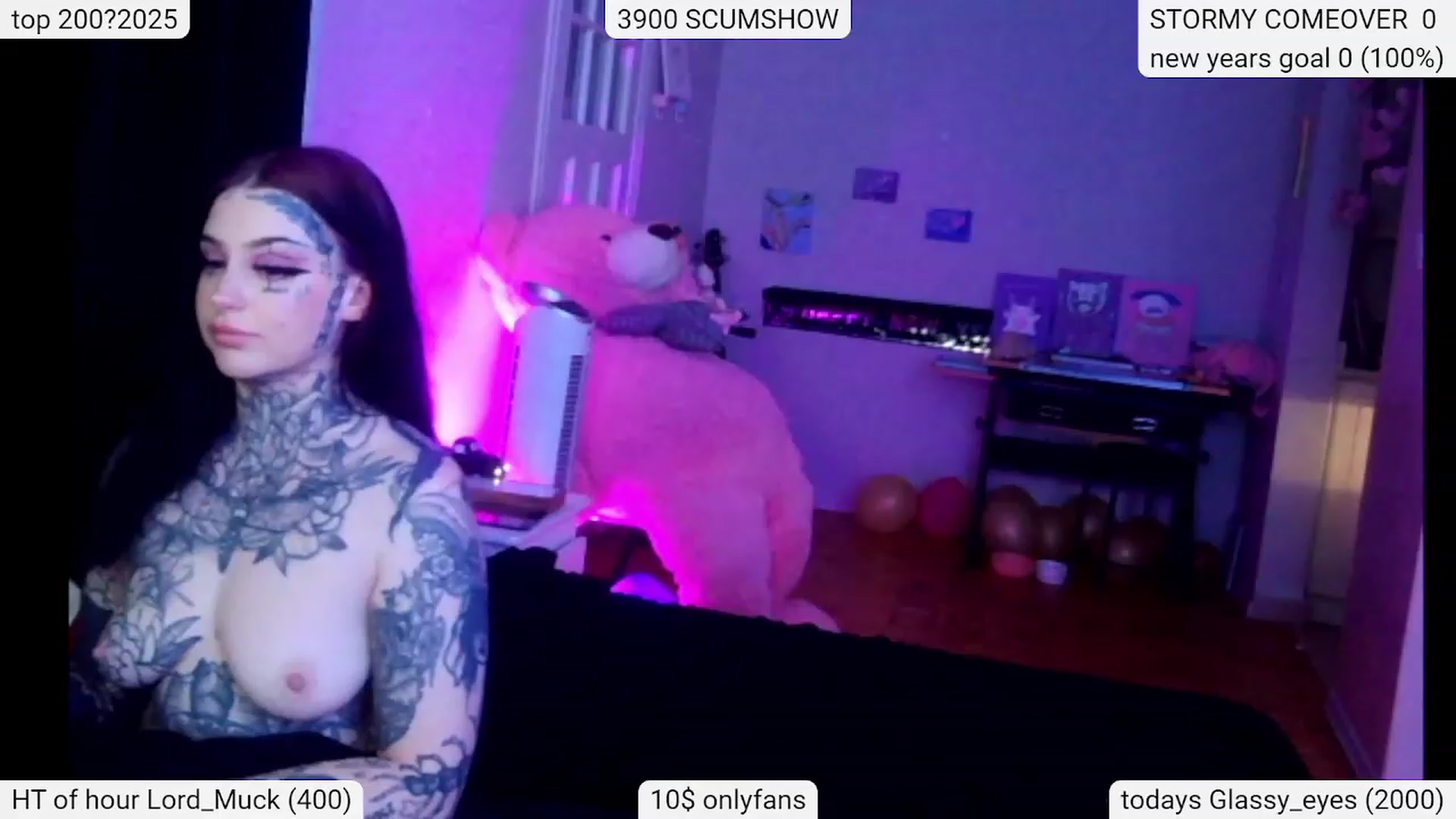 Gallery image thumbnail from Tattoobambi's myfreecams stream on, 01/07/2024, 05:12 image 10 of 20