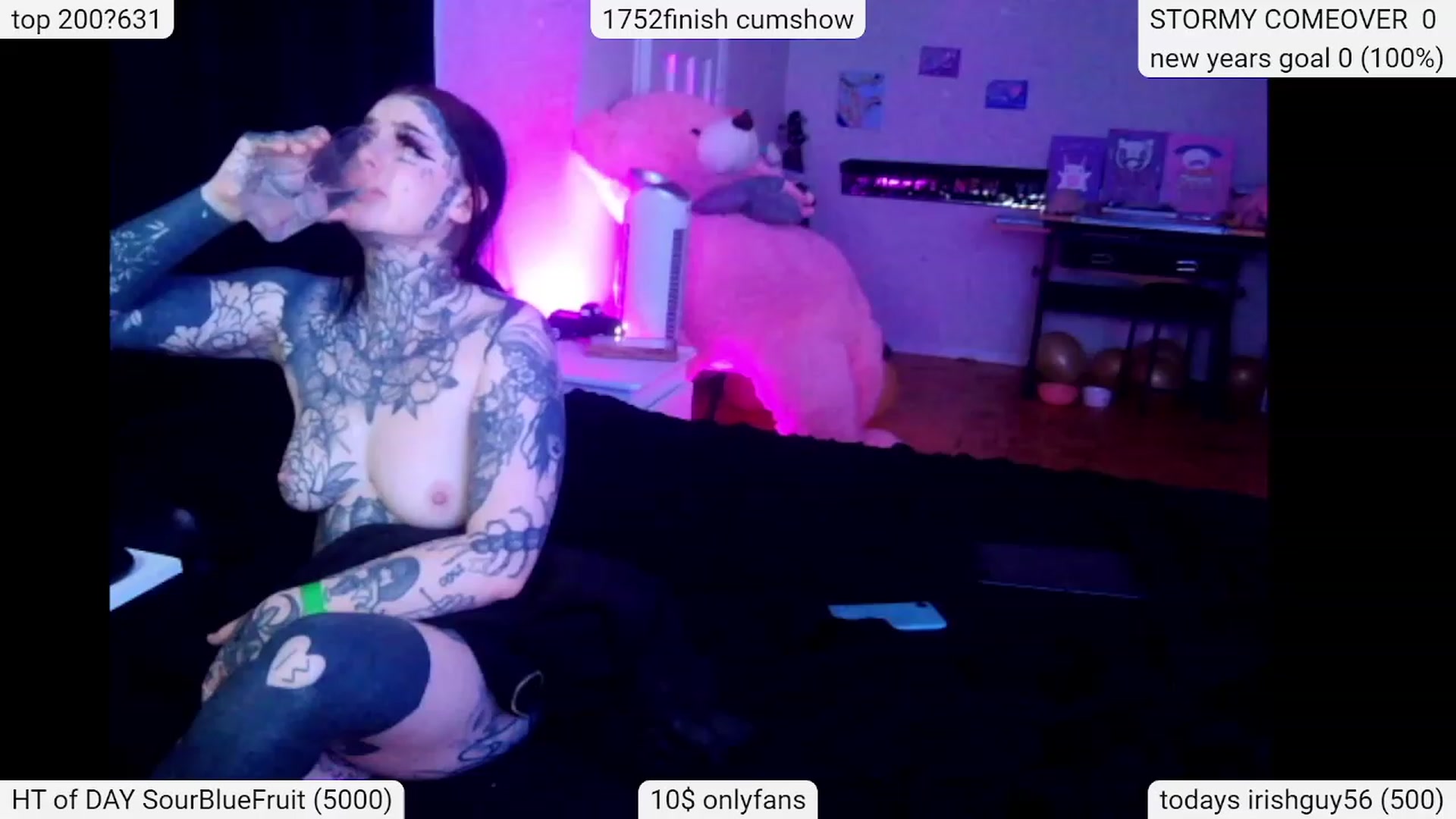 Gallery image thumbnail from Tattoobambi's myfreecams stream on, 01/07/2024, 09:02 image 19 of 20