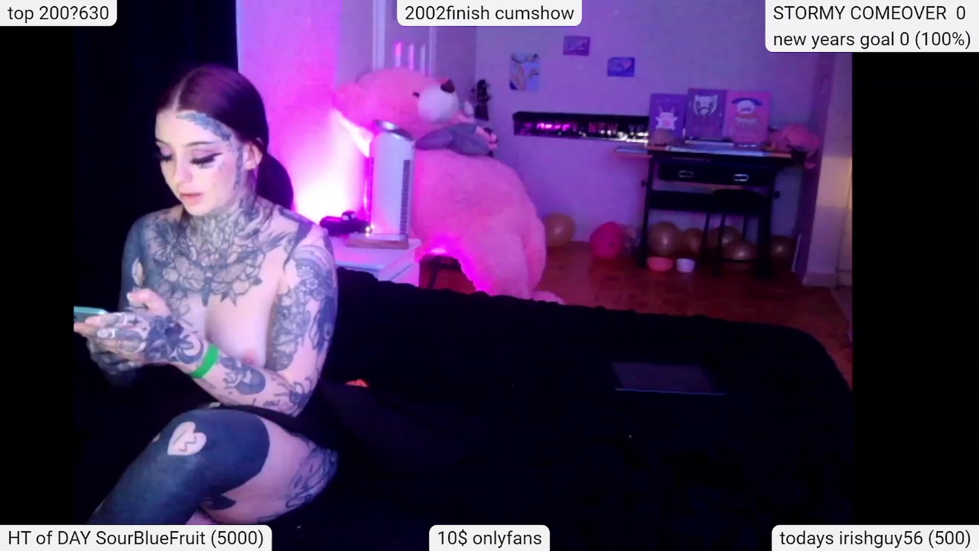 Gallery image thumbnail from Tattoobambi's myfreecams stream on, 01/07/2024, 09:02 image 13 of 20