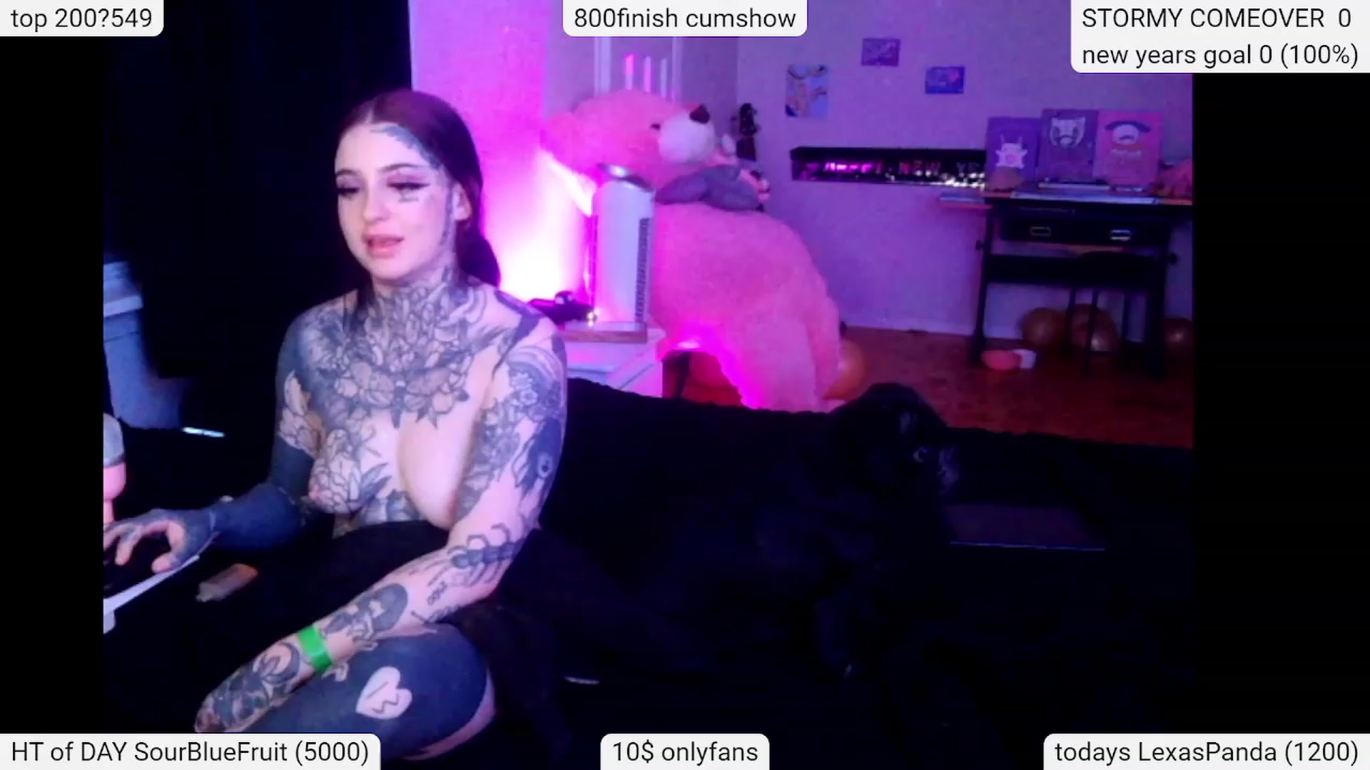 Gallery image thumbnail from Tattoobambi's myfreecams stream on, 01/07/2024, 10:20 image 2 of 20