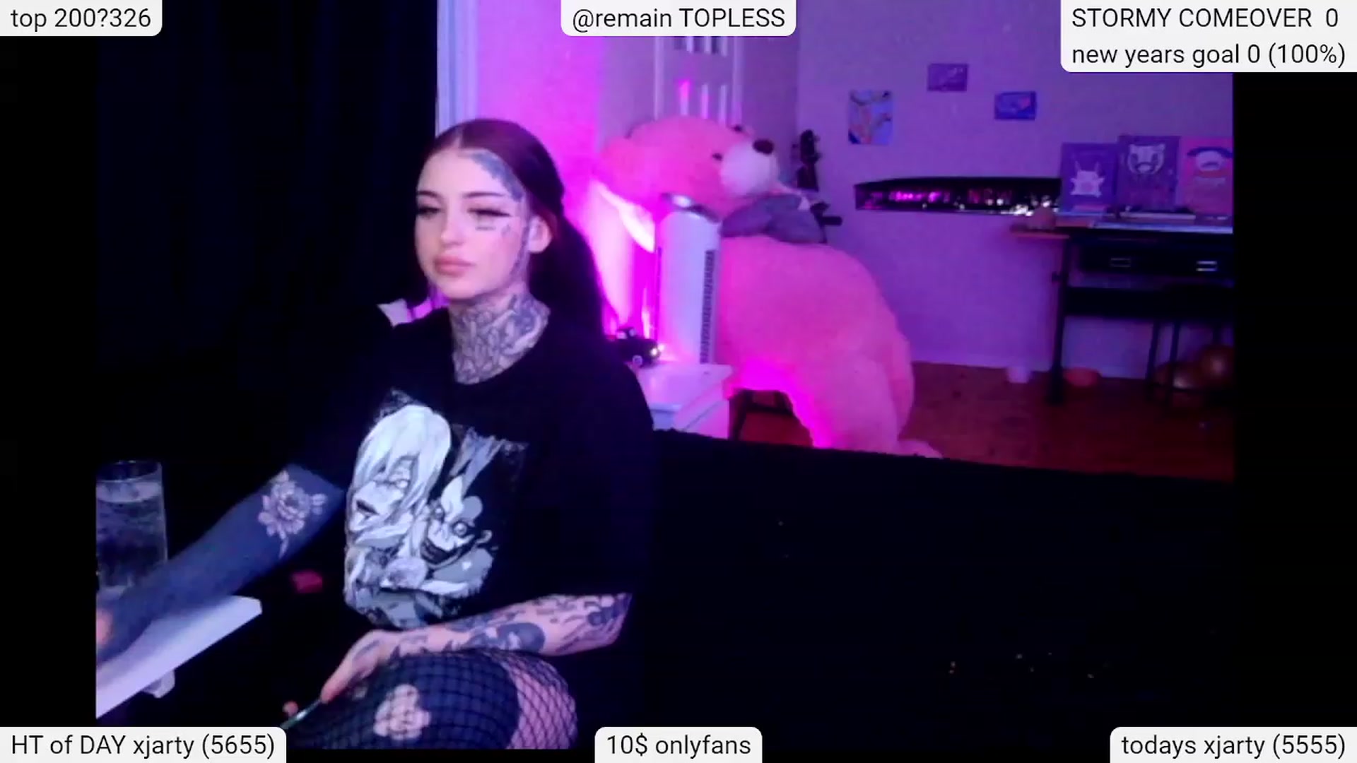 Gallery image thumbnail from Tattoobambi's myfreecams stream on, 01/09/2024, 04:24 image 14 of 20
