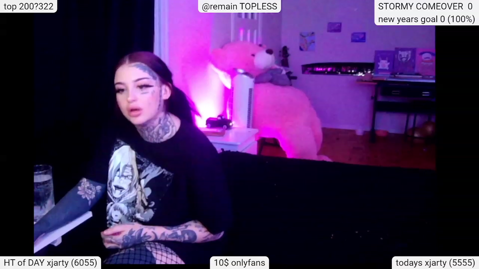 Gallery image thumbnail from Tattoobambi's myfreecams stream on, 01/09/2024, 04:24 image 16 of 20