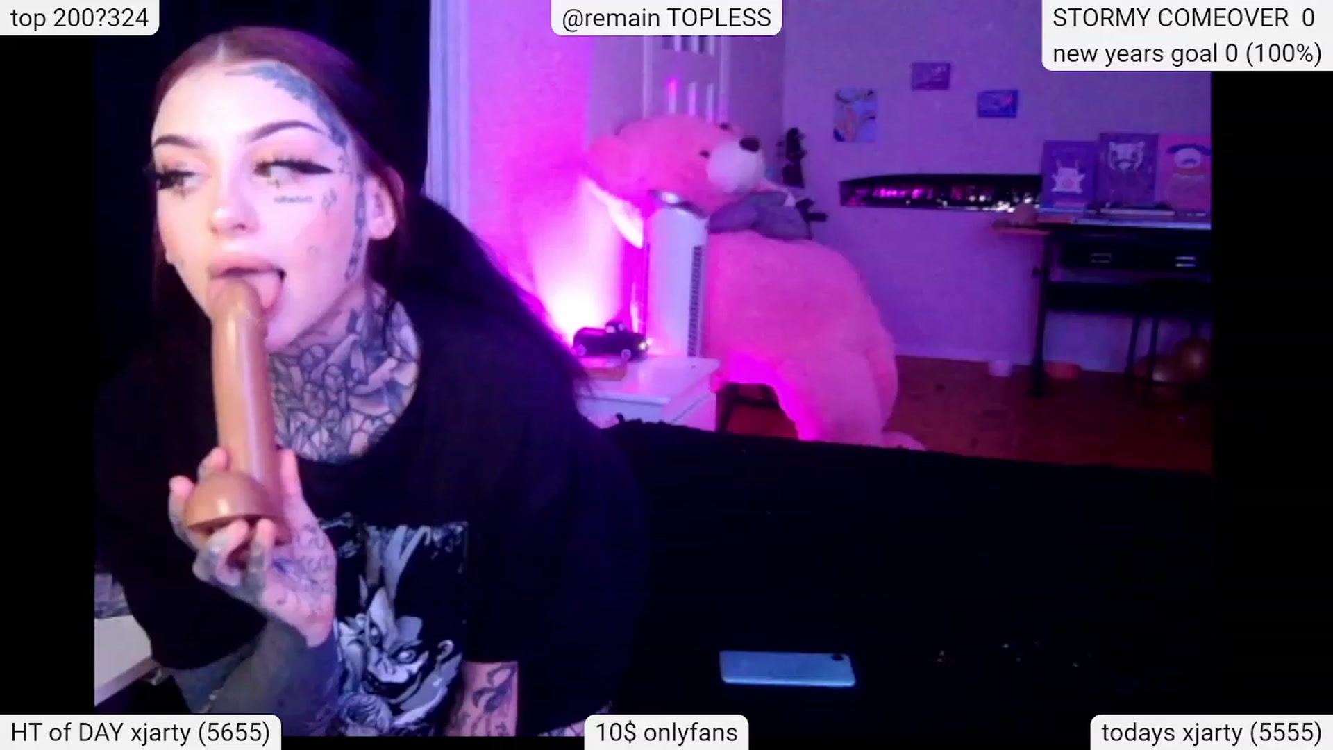 Gallery image thumbnail from Tattoobambi's myfreecams stream on, 01/09/2024, 04:24 image 15 of 20