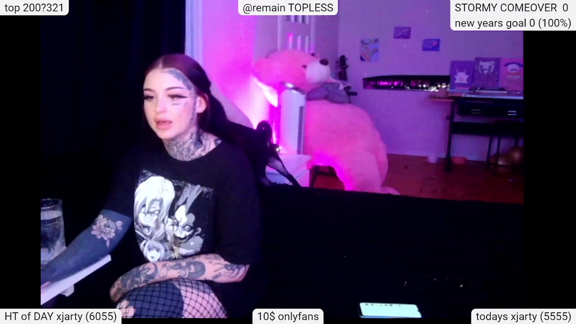 Gallery image thumbnail from Tattoobambi's myfreecams stream on, 01/09/2024, 04:24 image 17 of 20