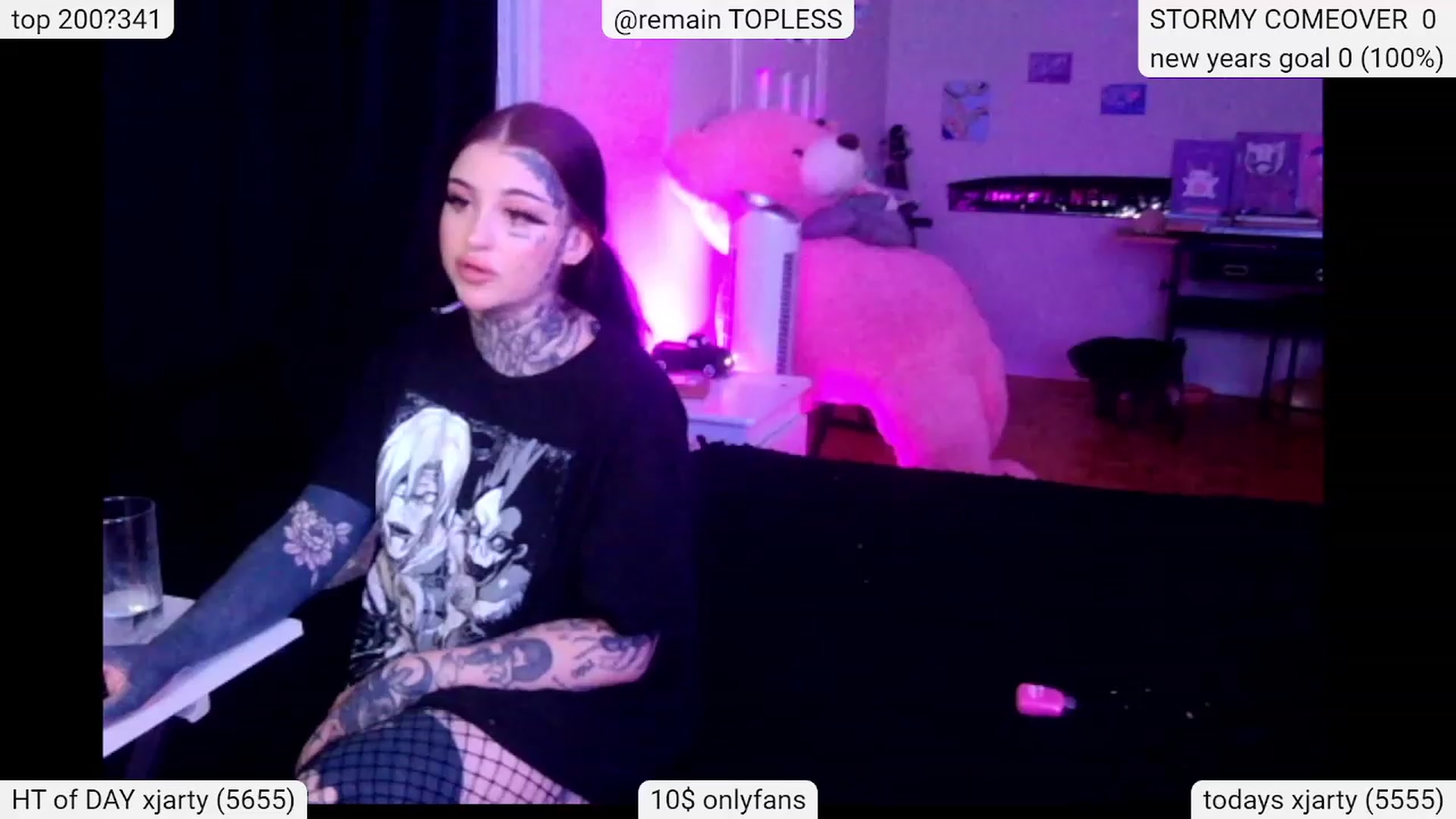 Gallery image thumbnail from Tattoobambi's myfreecams stream on, 01/09/2024, 04:24 image 8 of 20