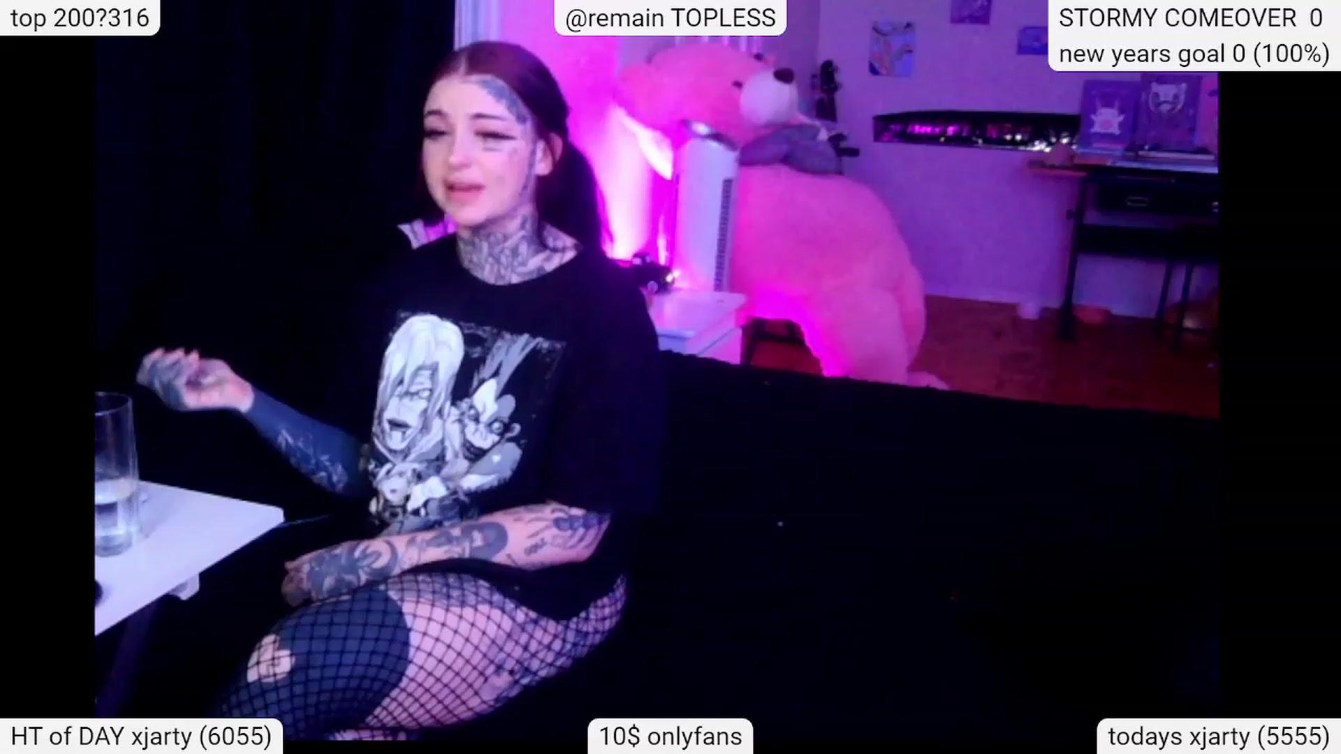 Gallery image thumbnail from Tattoobambi's myfreecams stream on, 01/09/2024, 04:24 image 20 of 20