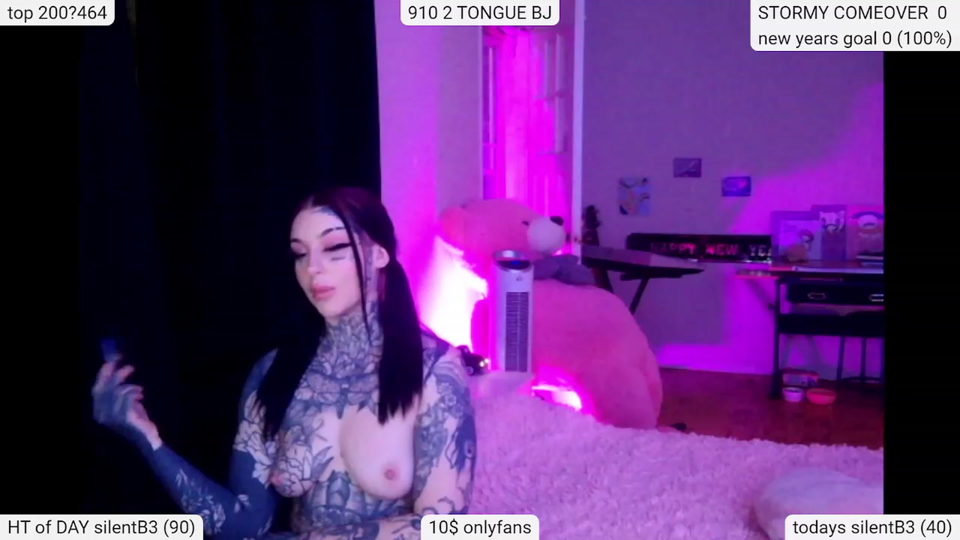 Gallery image thumbnail from Tattoobambi's myfreecams stream on, 01/13/2024, 03:26 image 6 of 20
