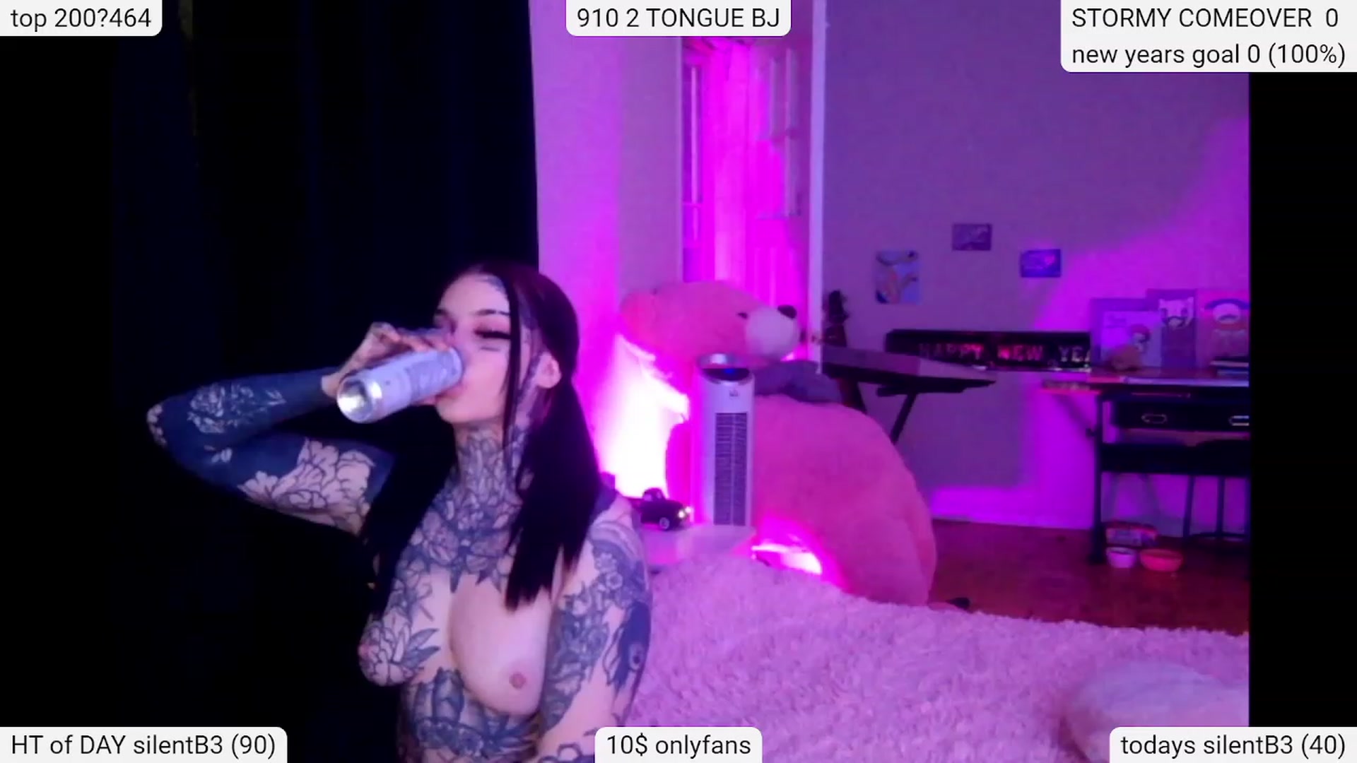 Gallery image thumbnail from Tattoobambi's myfreecams stream on, 01/13/2024, 03:26 image 8 of 20