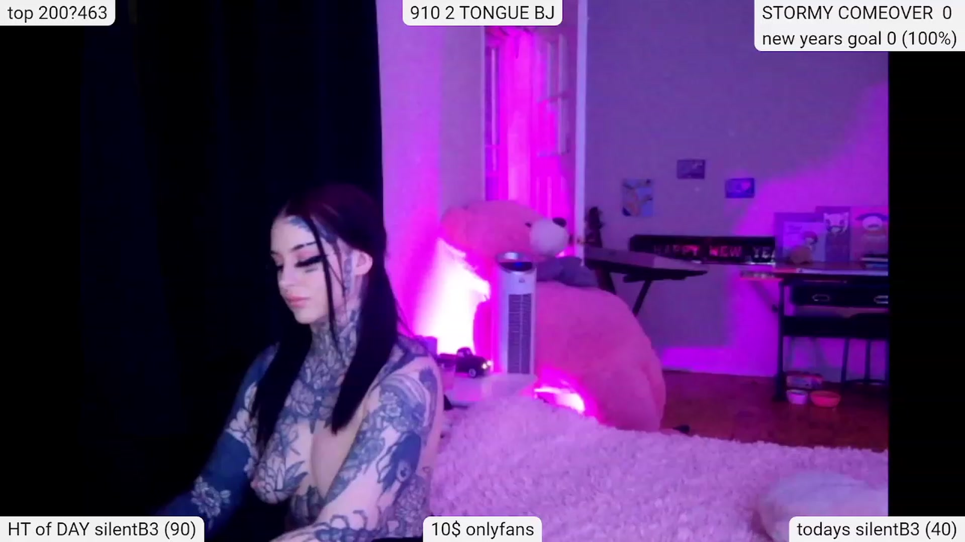 Gallery image thumbnail from Tattoobambi's myfreecams stream on, 01/13/2024, 03:26 image 5 of 20