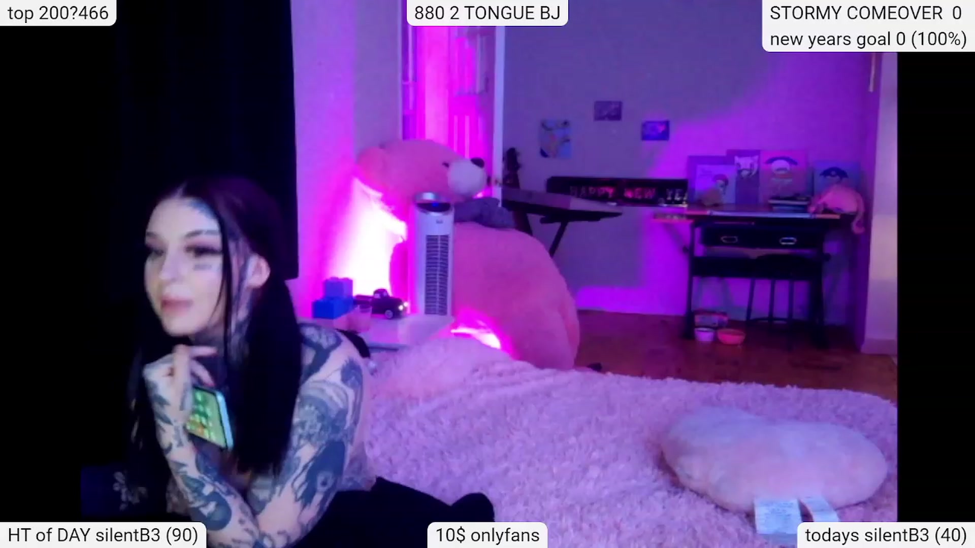 Gallery image thumbnail from Tattoobambi's myfreecams stream on, 01/13/2024, 03:26 image 12 of 20