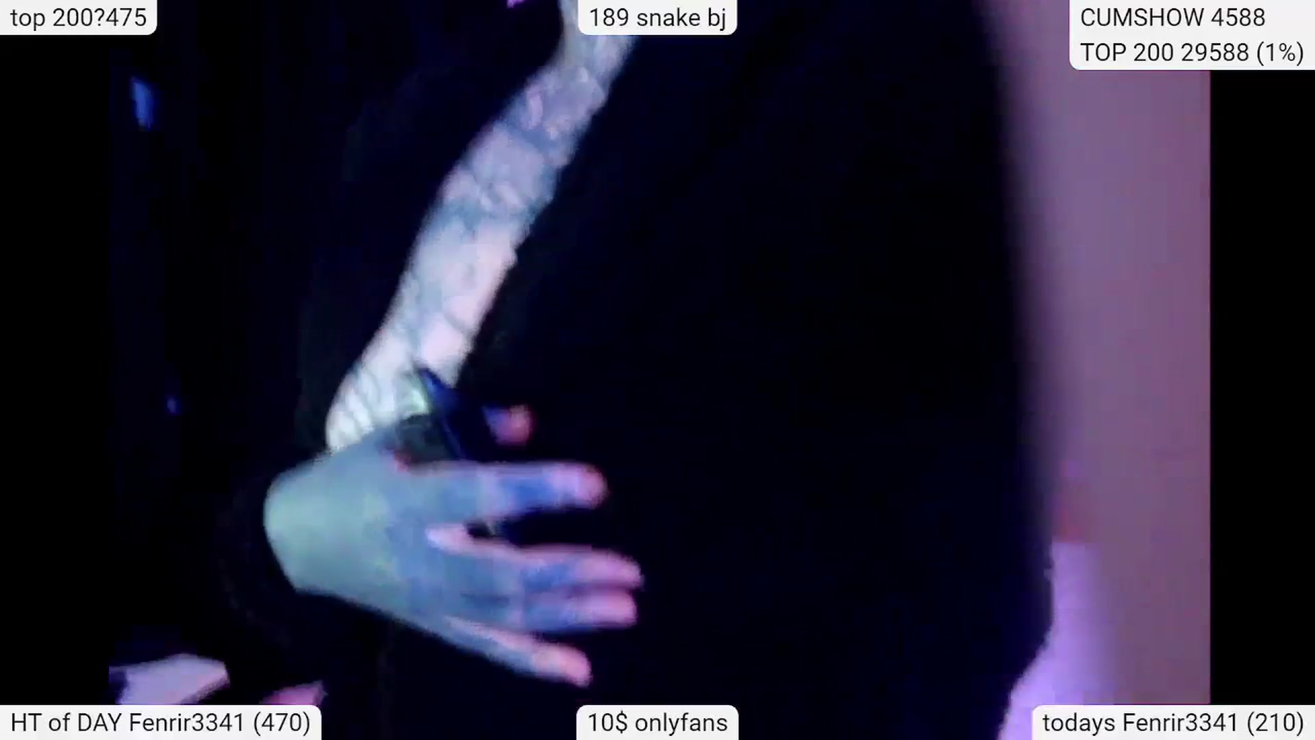 Gallery image thumbnail from Tattoobambi's myfreecams stream on, 01/14/2024, 01:27 image 20 of 20