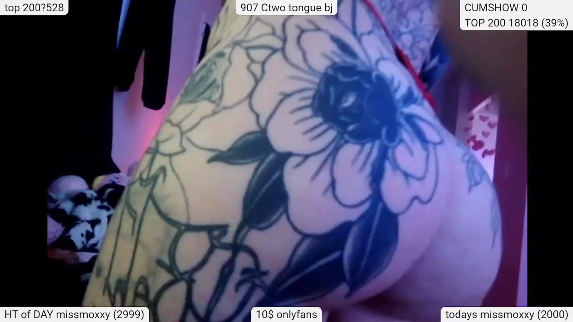 Gallery image thumbnail from Tattoobambi's myfreecams stream on, 01/22/2024, 06:25 image 5 of 20