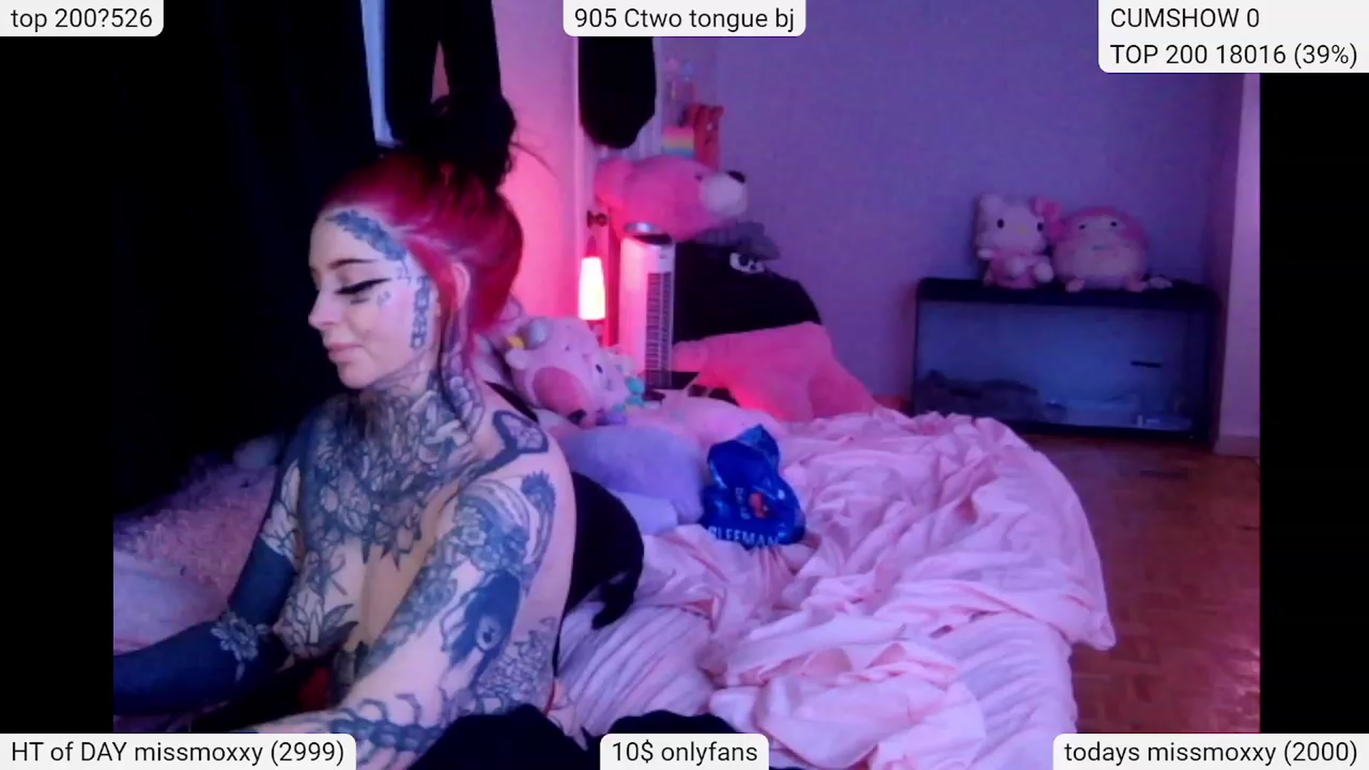 Gallery image thumbnail from Tattoobambi's myfreecams stream on, 01/22/2024, 07:11 image 6 of 20