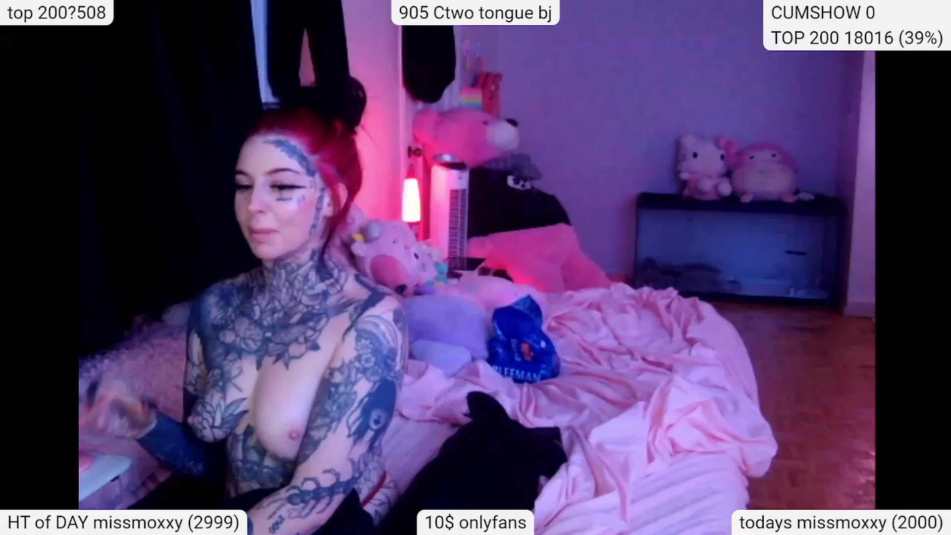 Gallery image thumbnail from Tattoobambi's myfreecams stream on, 01/22/2024, 07:11 image 15 of 20