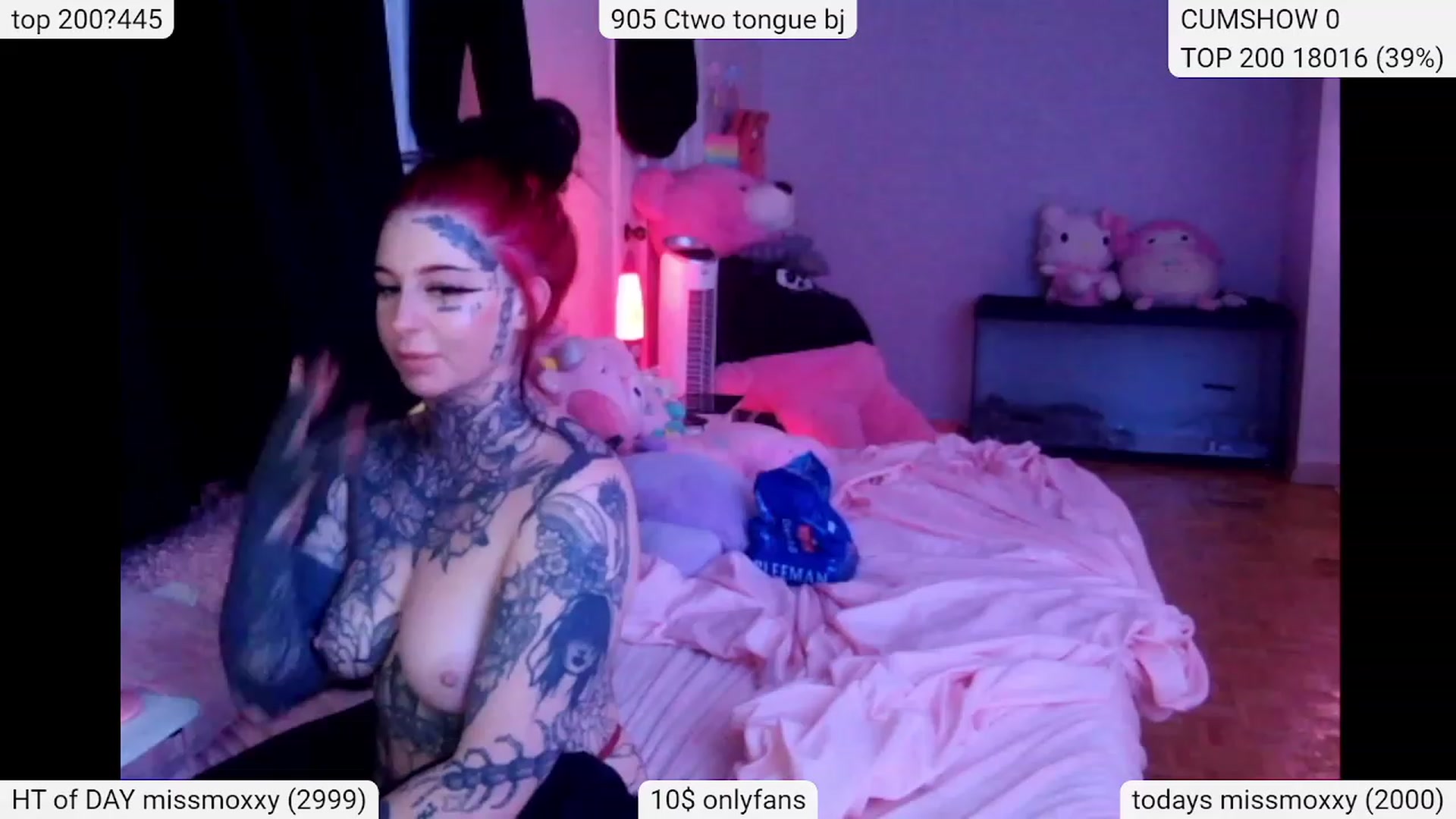 Gallery image thumbnail from Tattoobambi's myfreecams stream on, 01/22/2024, 07:11 image 17 of 20