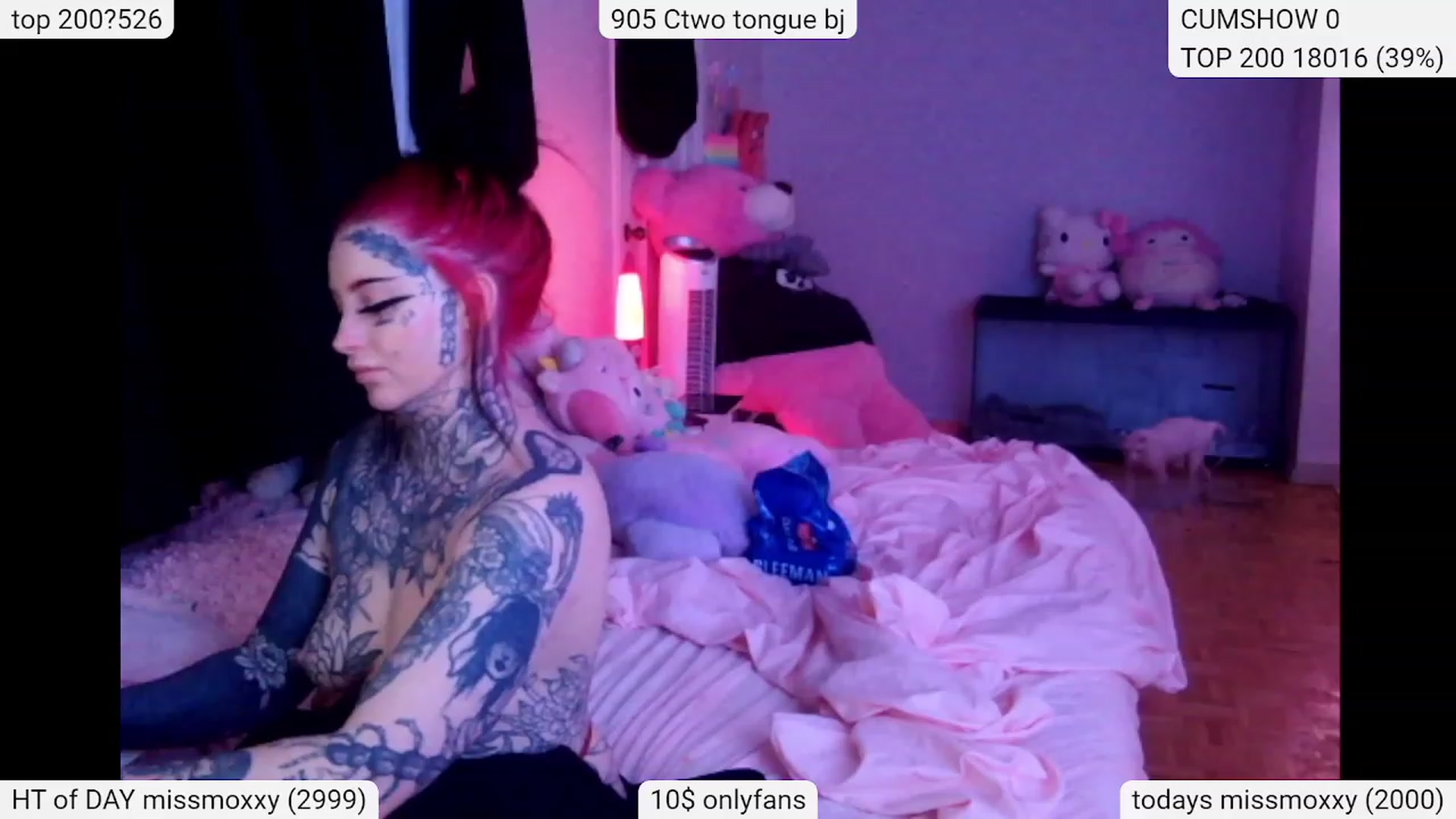 Gallery image thumbnail from Tattoobambi's myfreecams stream on, 01/22/2024, 07:11 image 7 of 20