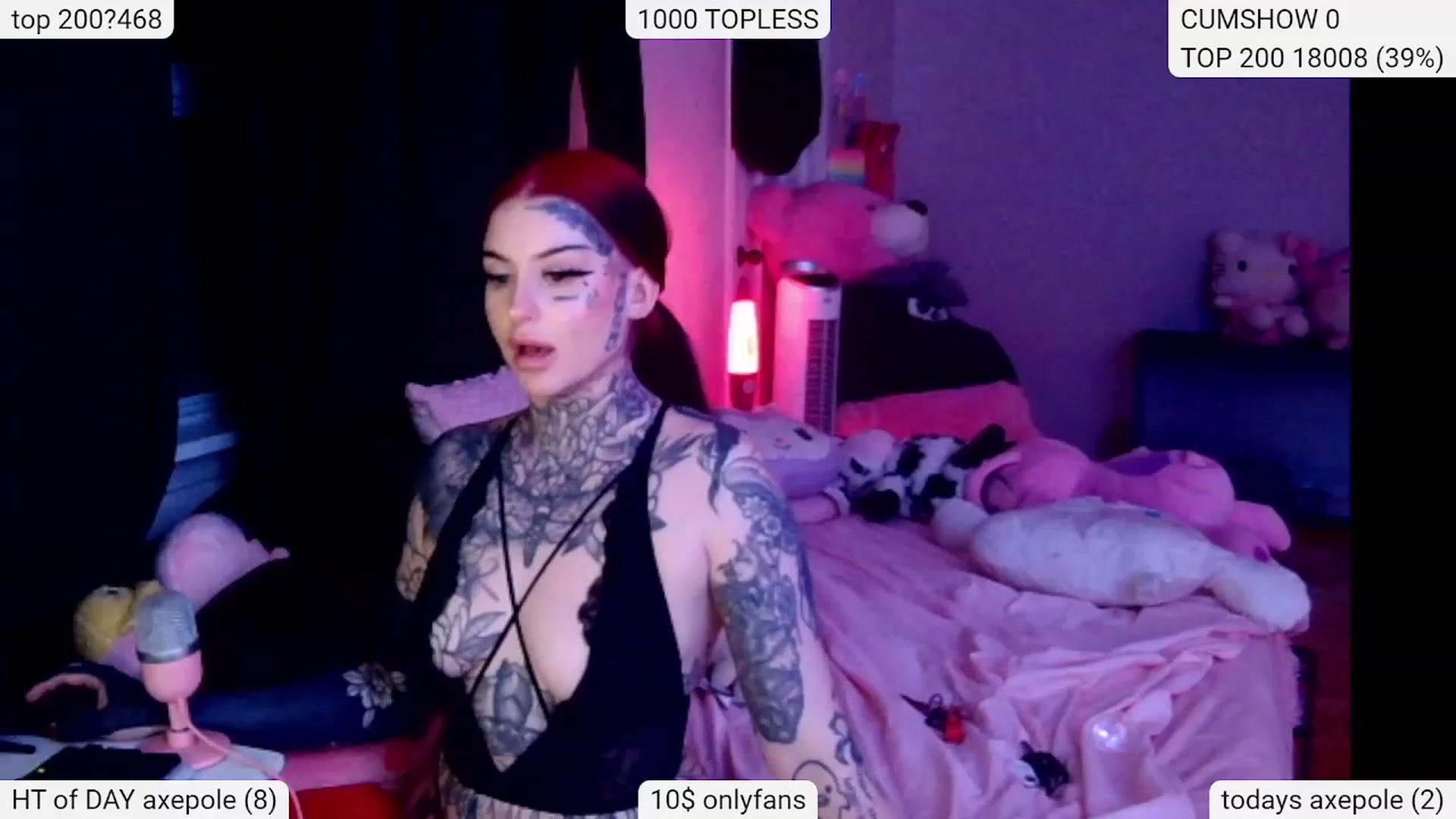 Gallery image thumbnail from Tattoobambi's myfreecams stream on, 01/23/2024, 03:06 image 17 of 20