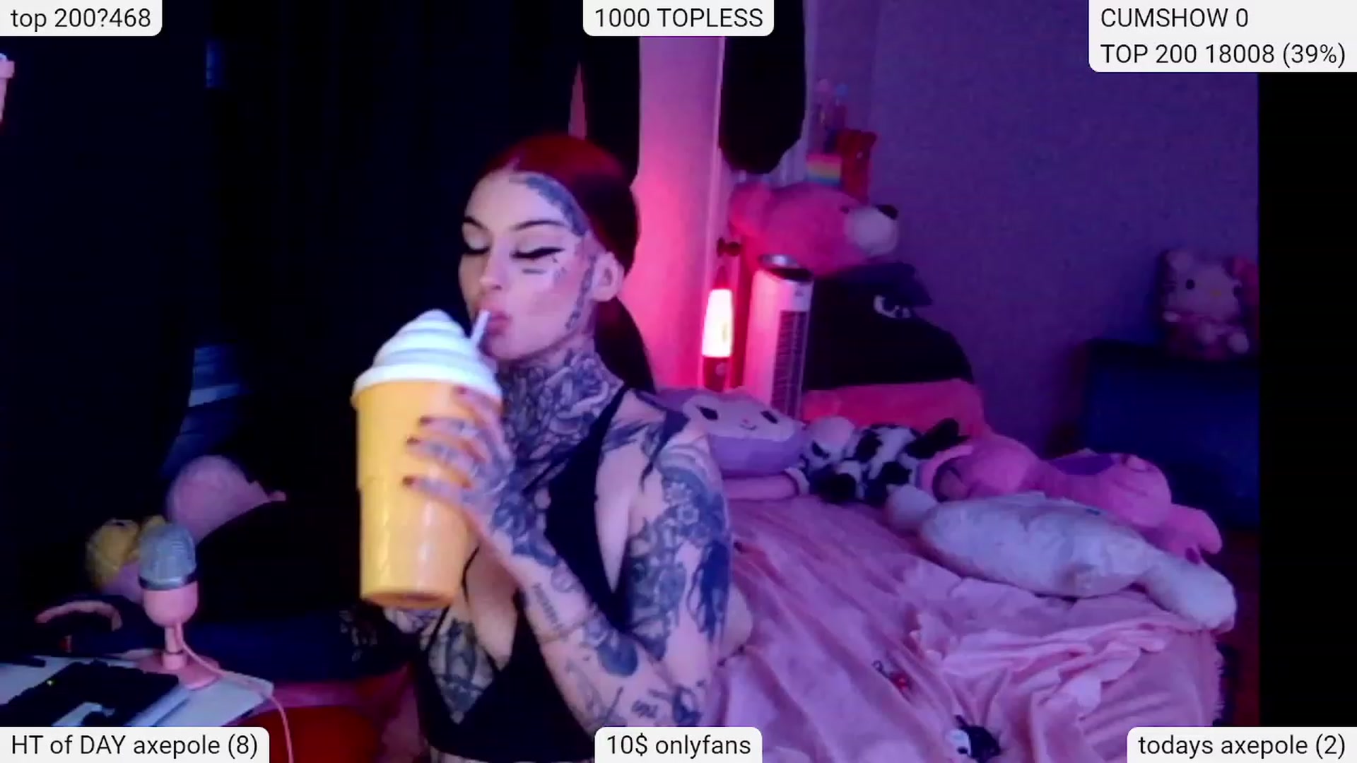 Gallery image thumbnail from Tattoobambi's myfreecams stream on, 01/23/2024, 03:06 image 7 of 20