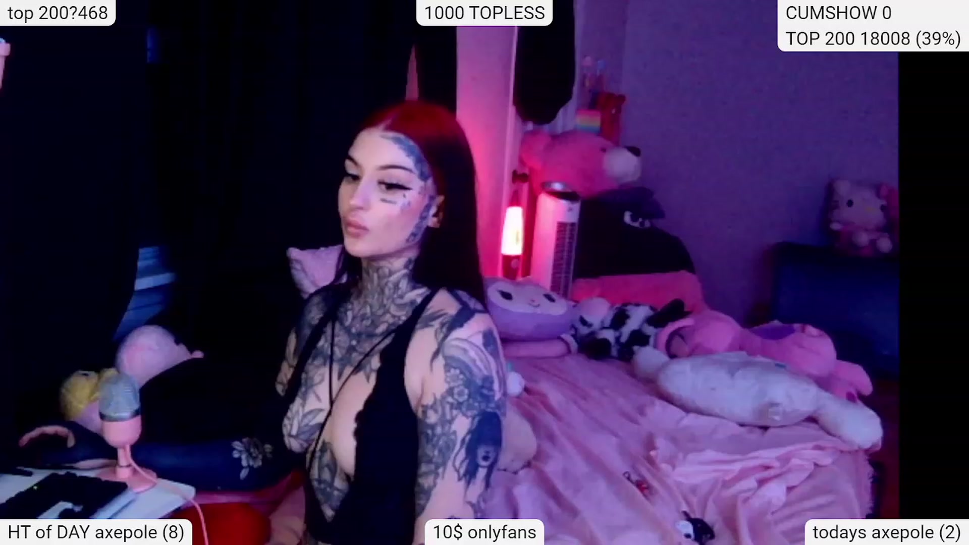 Gallery image thumbnail from Tattoobambi's myfreecams stream on, 01/23/2024, 03:06 image 3 of 20