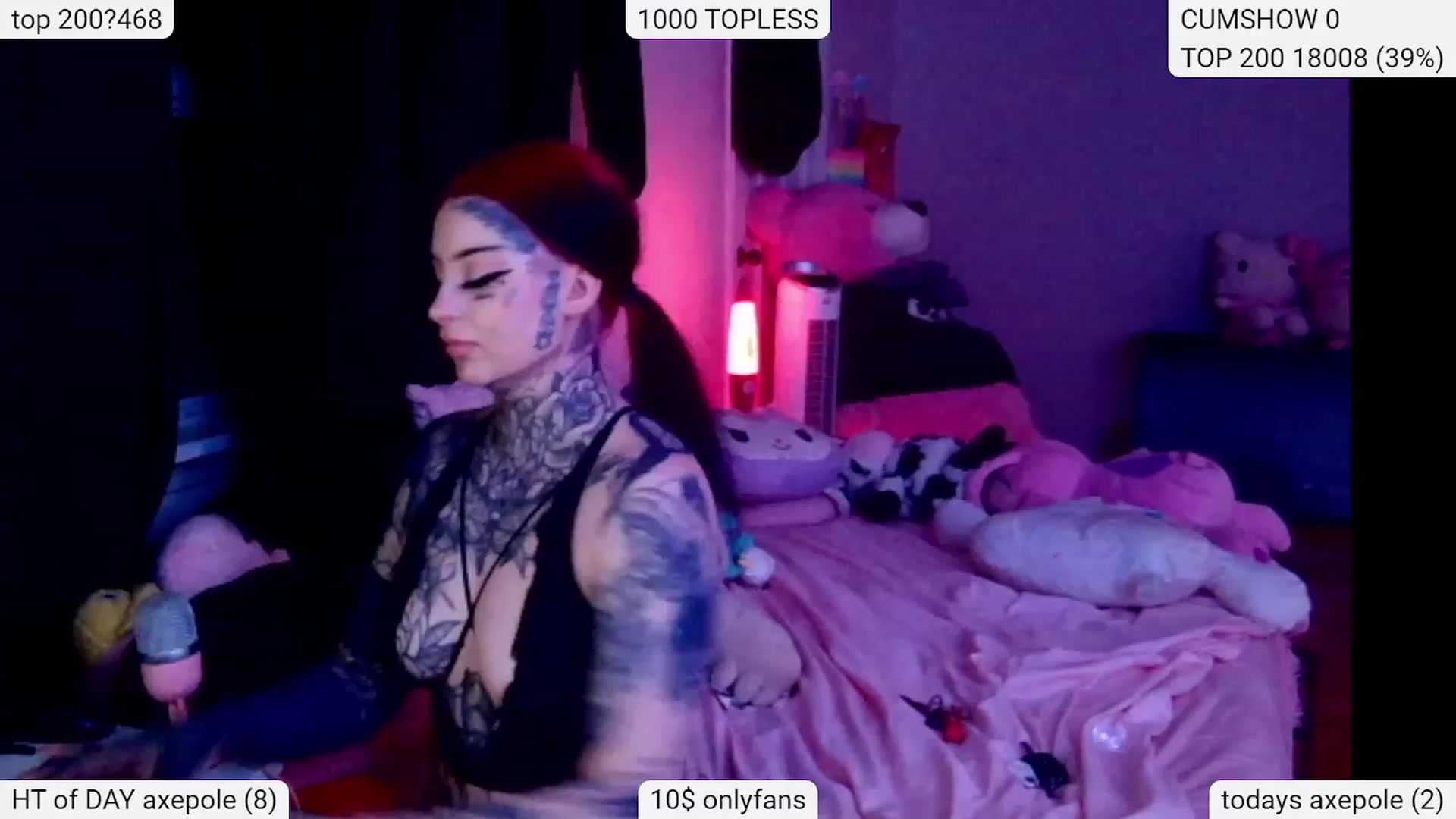 Gallery image thumbnail from Tattoobambi's myfreecams stream on, 01/23/2024, 03:06 image 13 of 20