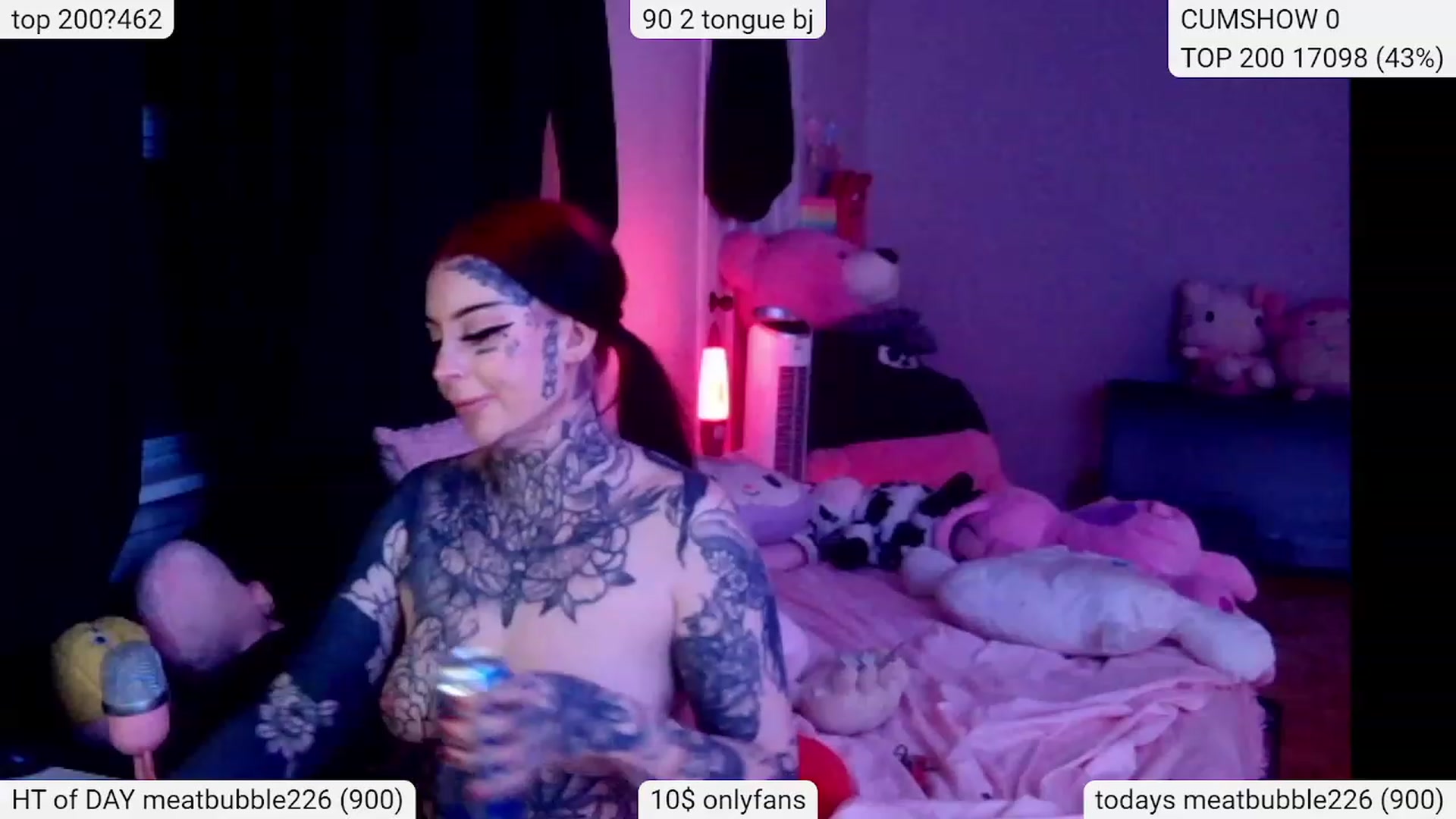 Gallery image thumbnail from Tattoobambi's myfreecams stream on, 01/23/2024, 04:35 image 3 of 20