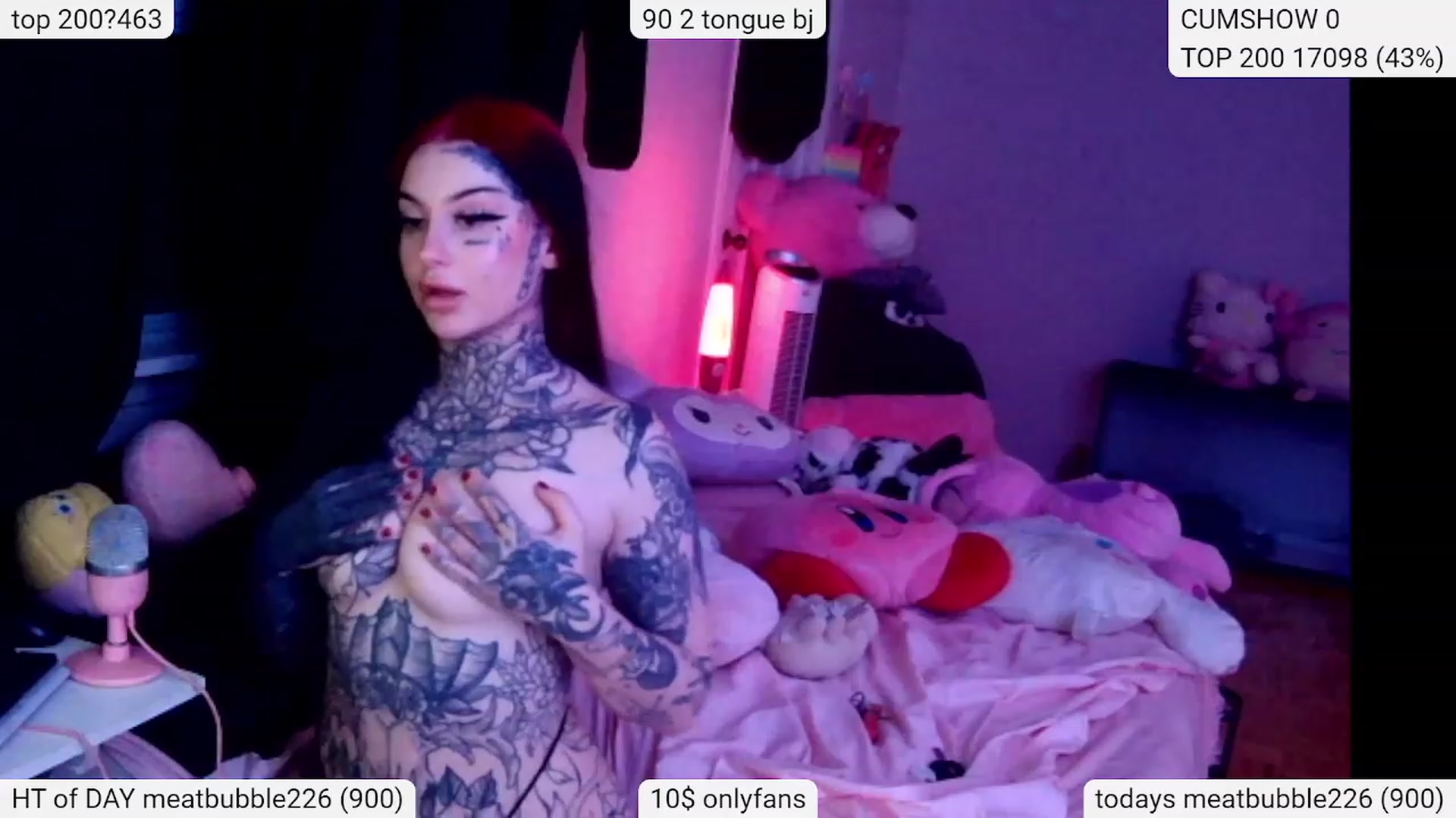 Gallery image thumbnail from Tattoobambi's myfreecams stream on, 01/23/2024, 04:35 image 7 of 20