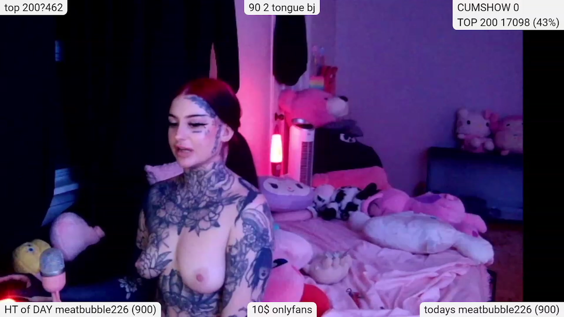 Gallery image thumbnail from Tattoobambi's myfreecams stream on, 01/23/2024, 04:35 image 4 of 20
