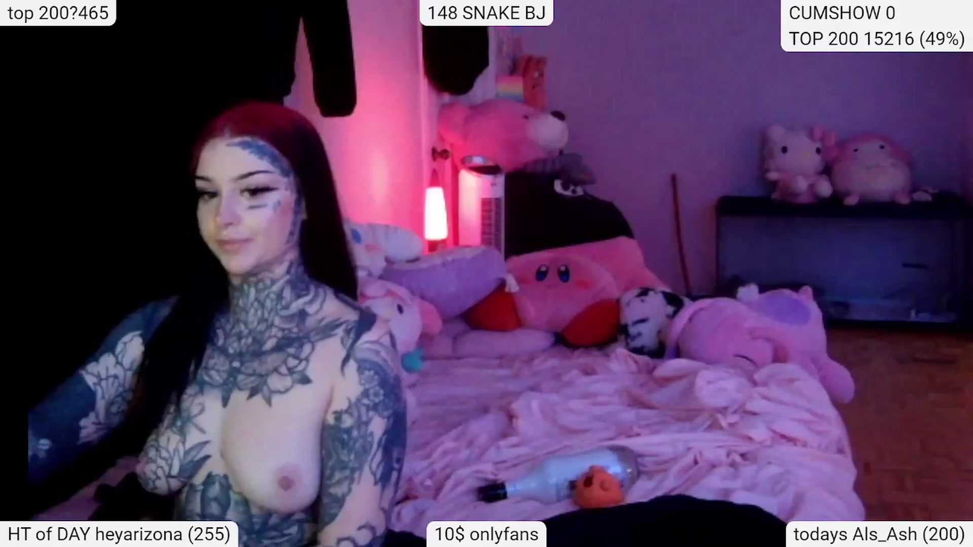 Gallery image thumbnail from Tattoobambi's myfreecams stream on, 01/24/2024, 02:45 image 19 of 20