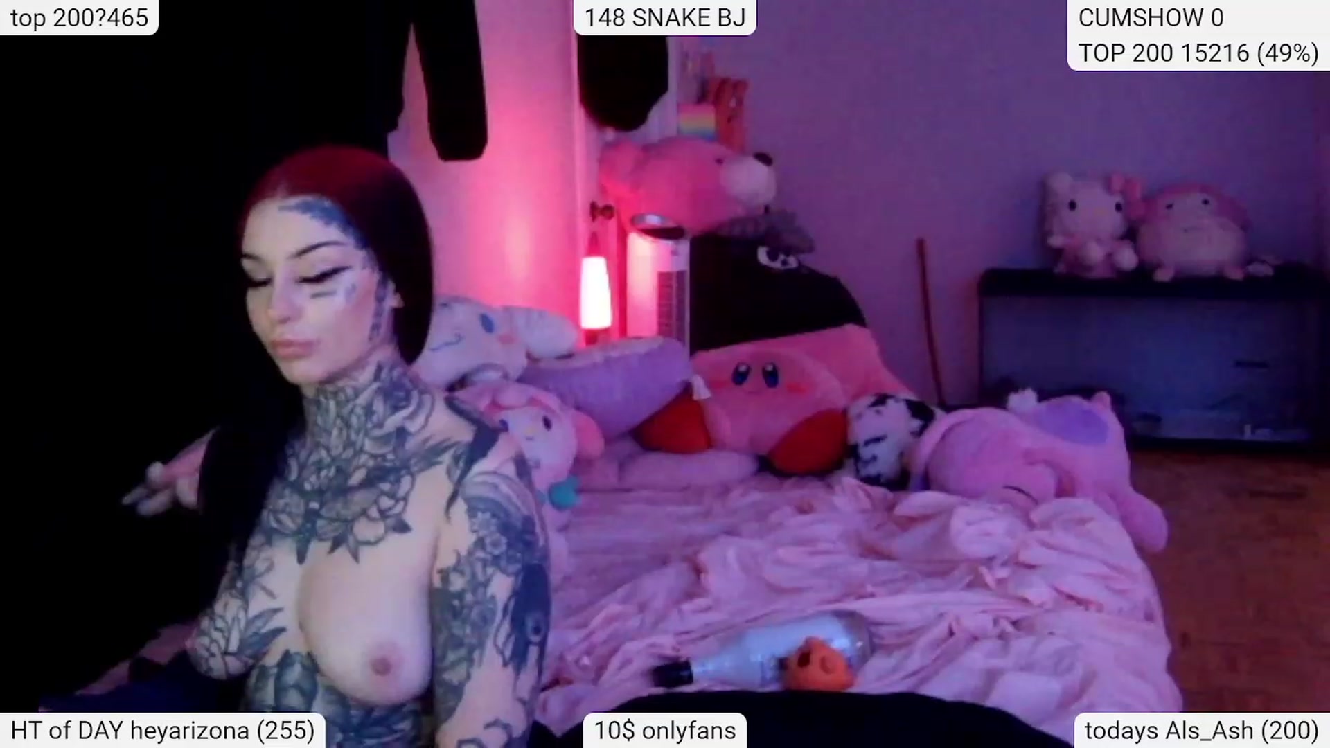 Gallery image thumbnail from Tattoobambi's myfreecams stream on, 01/24/2024, 02:45 image 18 of 20