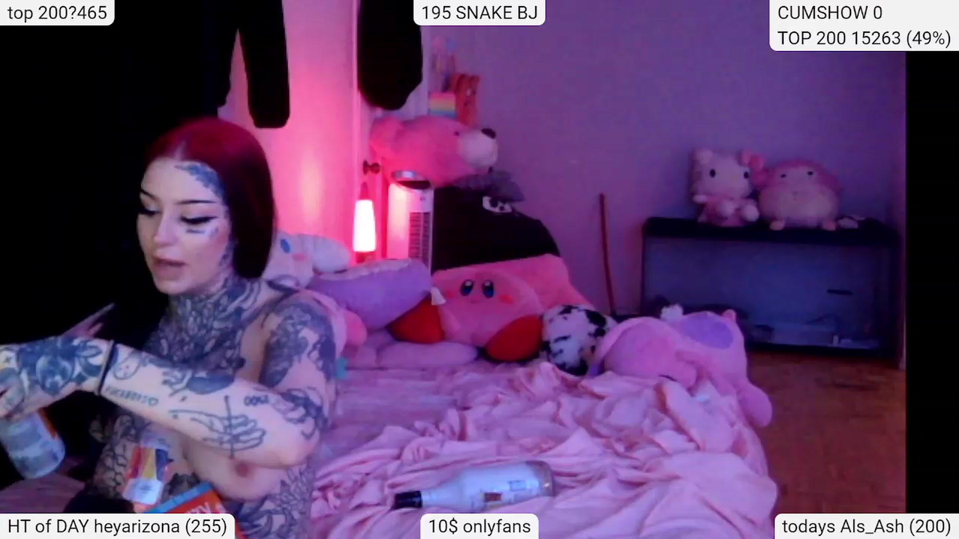 Gallery image thumbnail from Tattoobambi's myfreecams stream on, 01/24/2024, 02:45 image 10 of 20