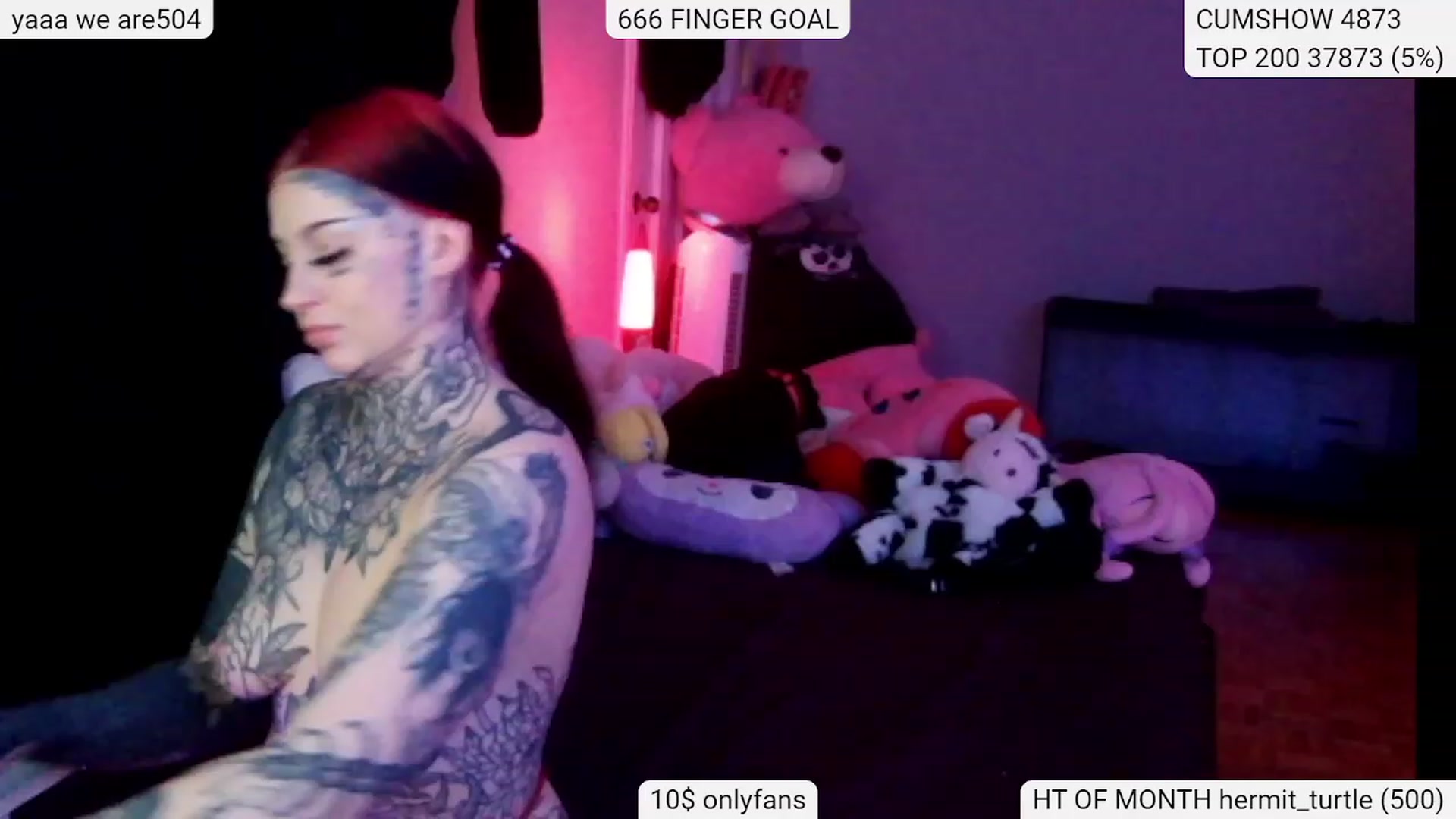 Gallery image thumbnail from Tattoobambi's myfreecams stream on, 01/27/2024, 05:21 image 4 of 20