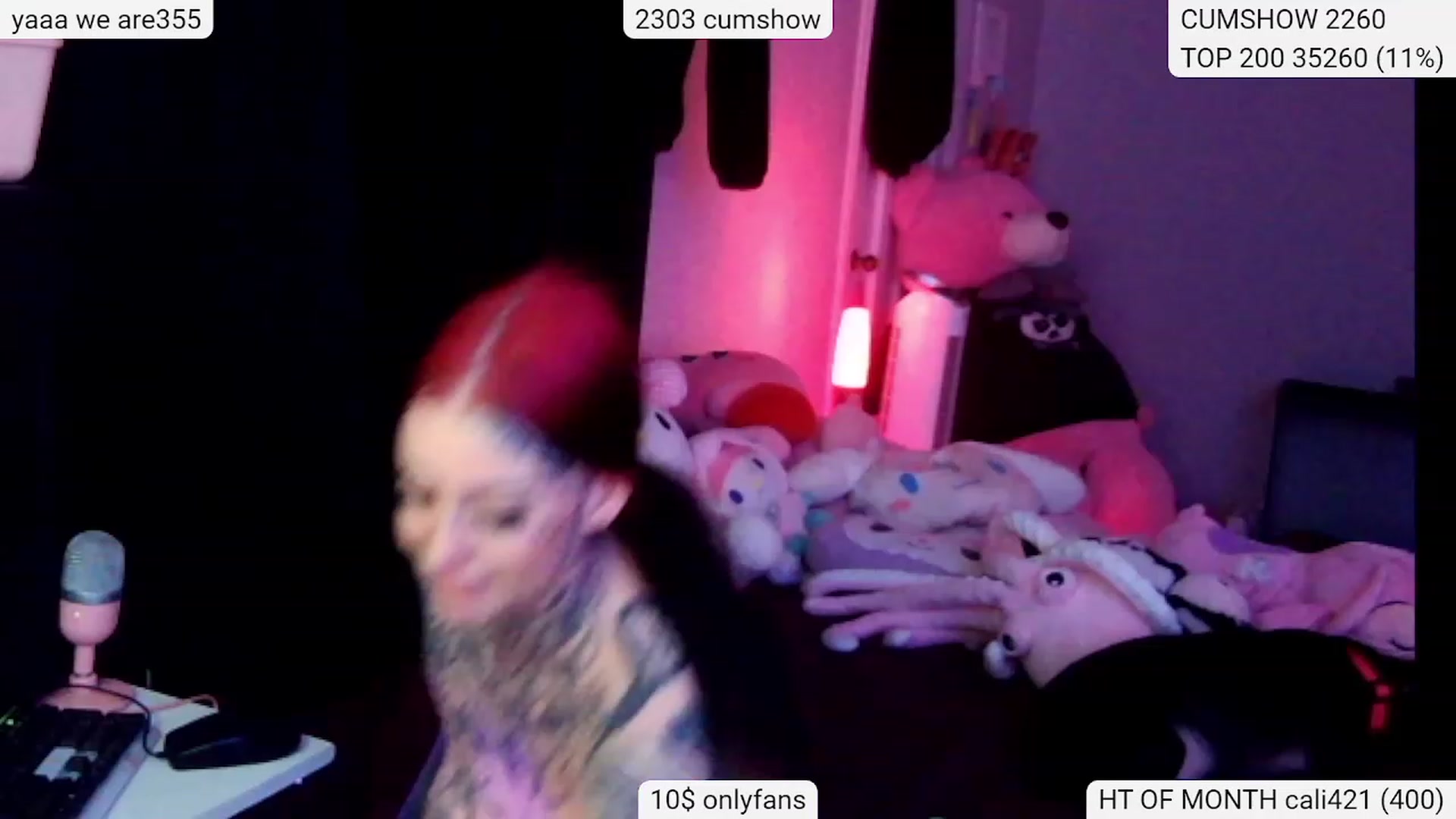 Gallery image thumbnail from Tattoobambi's myfreecams stream on, 01/27/2024, 09:15 image 16 of 20