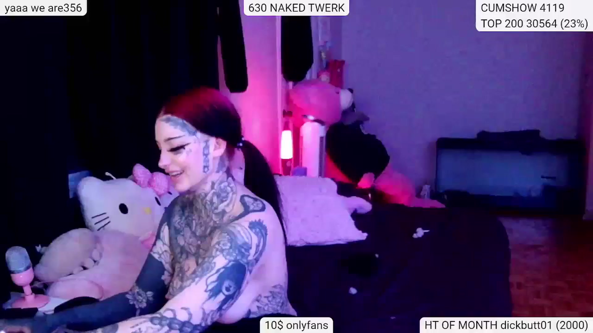 Gallery image thumbnail from Tattoobambi's myfreecams stream on, 01/30/2024, 05:33 image 12 of 20