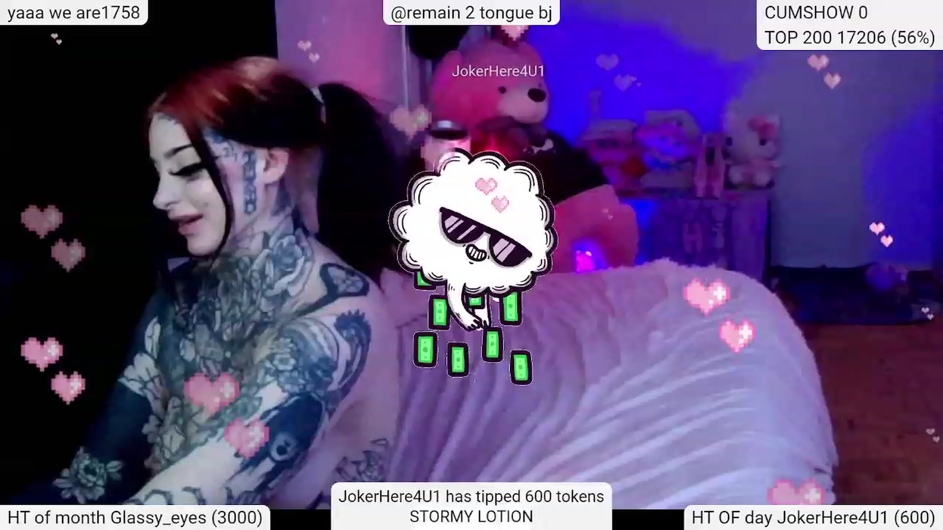 Gallery image thumbnail from Tattoobambi's myfreecams stream on, 02/08/2024, 06:09 image 14 of 20