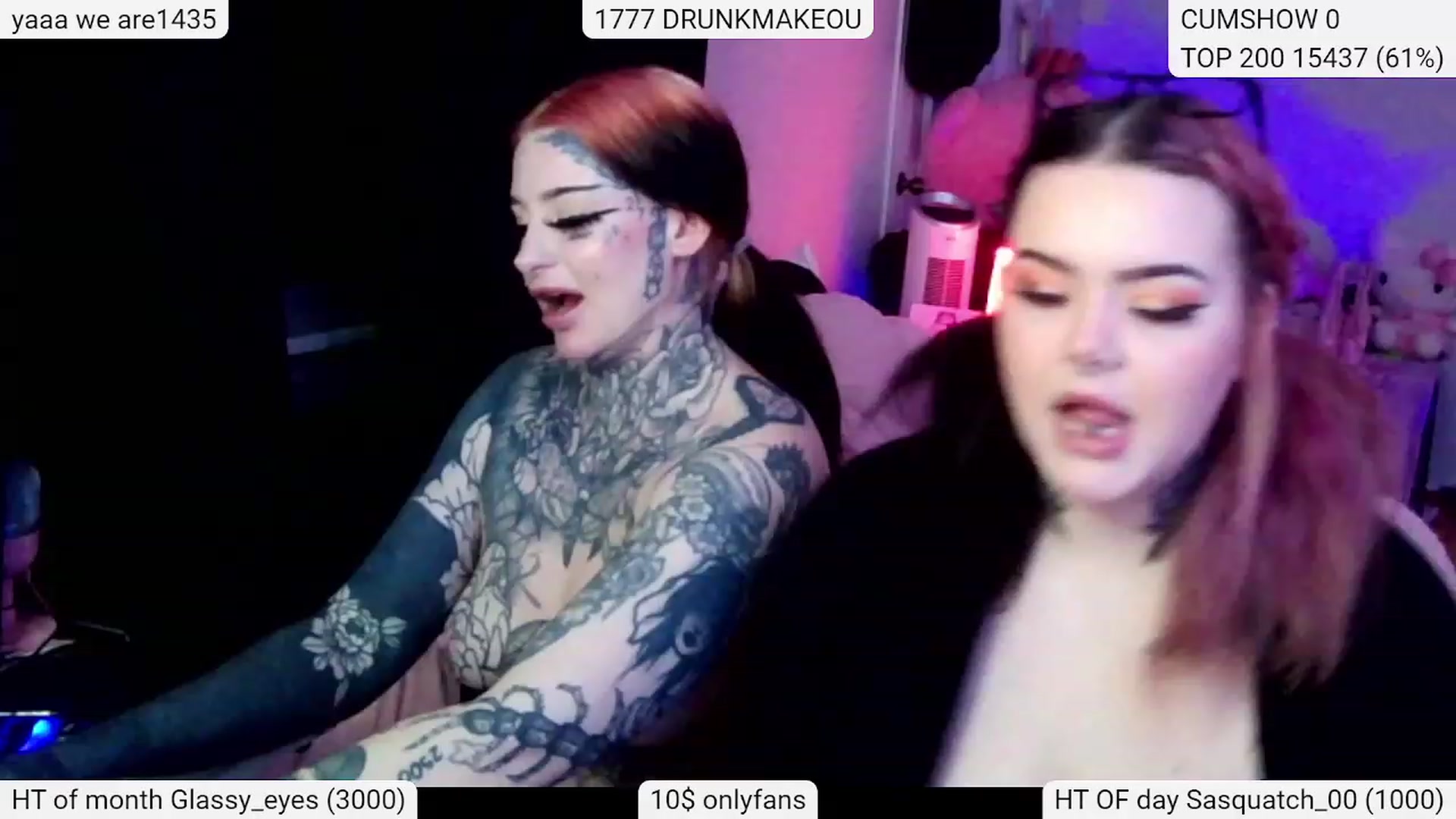 Gallery image thumbnail from Tattoobambi's myfreecams stream on, 02/08/2024, 07:33 image 11 of 20
