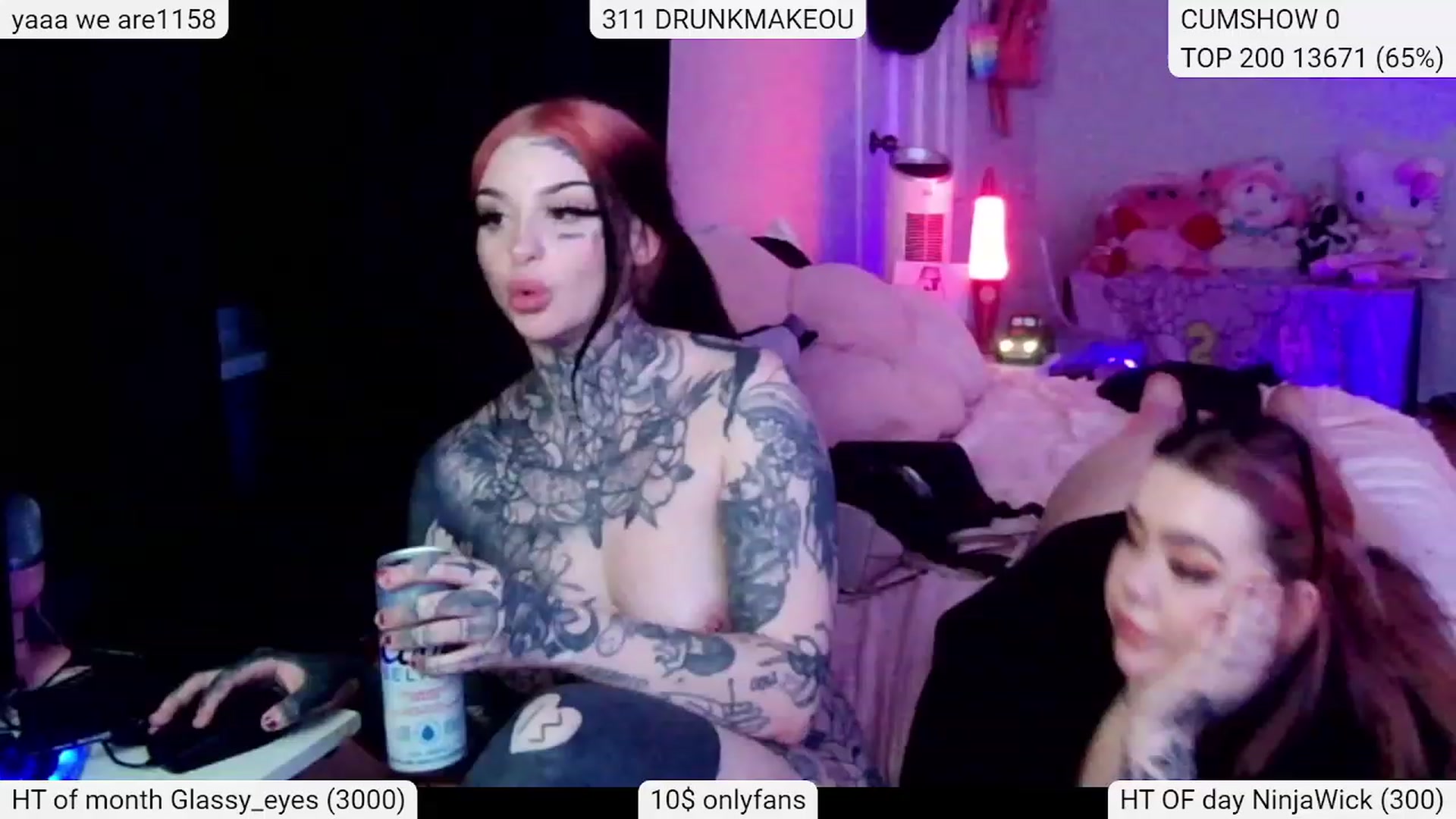 Gallery image thumbnail from Tattoobambi's myfreecams stream on, 02/08/2024, 08:56 image 18 of 20