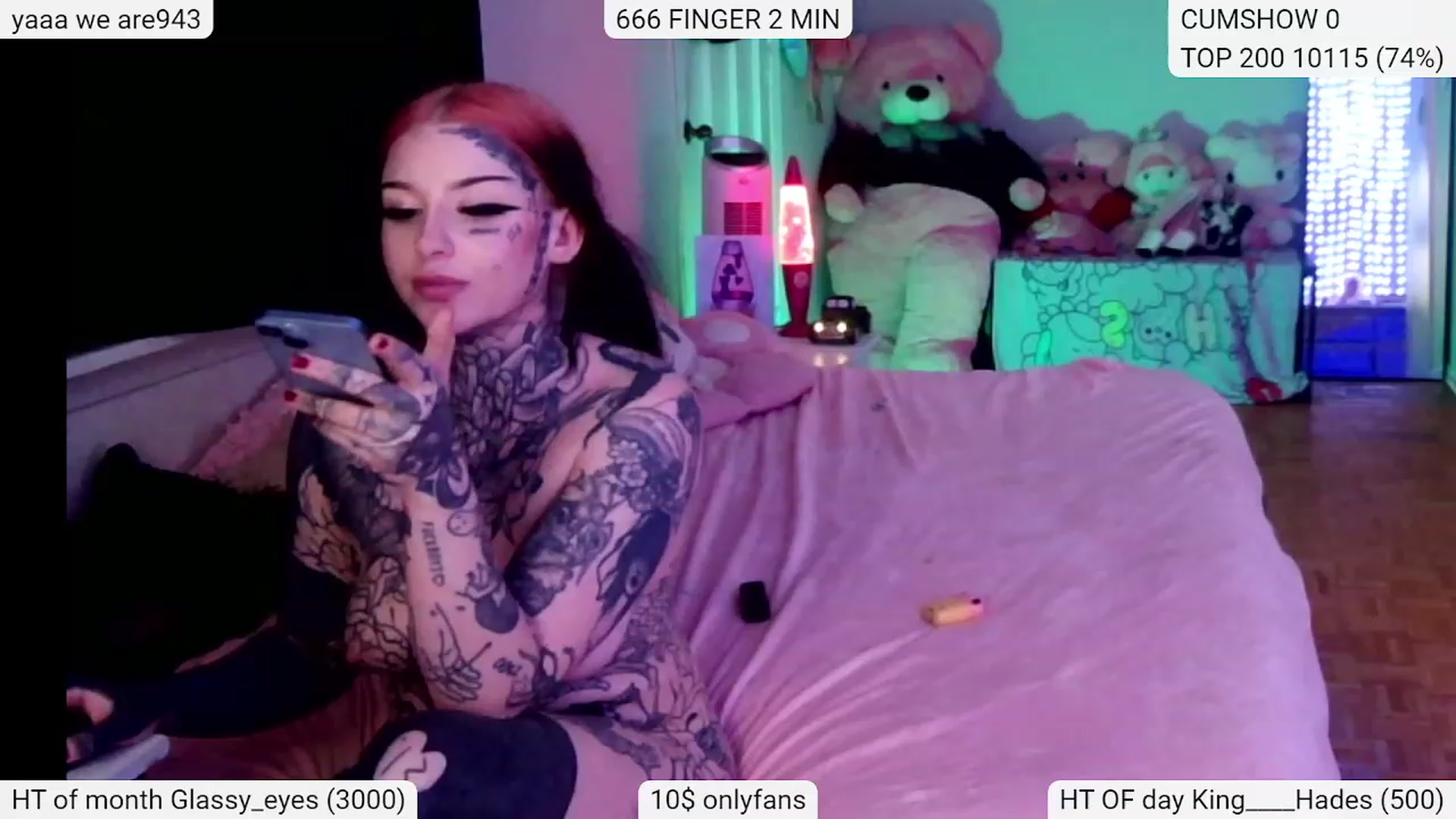 Gallery image thumbnail from Tattoobambi's myfreecams stream on, 02/10/2024, 07:31 image 15 of 20
