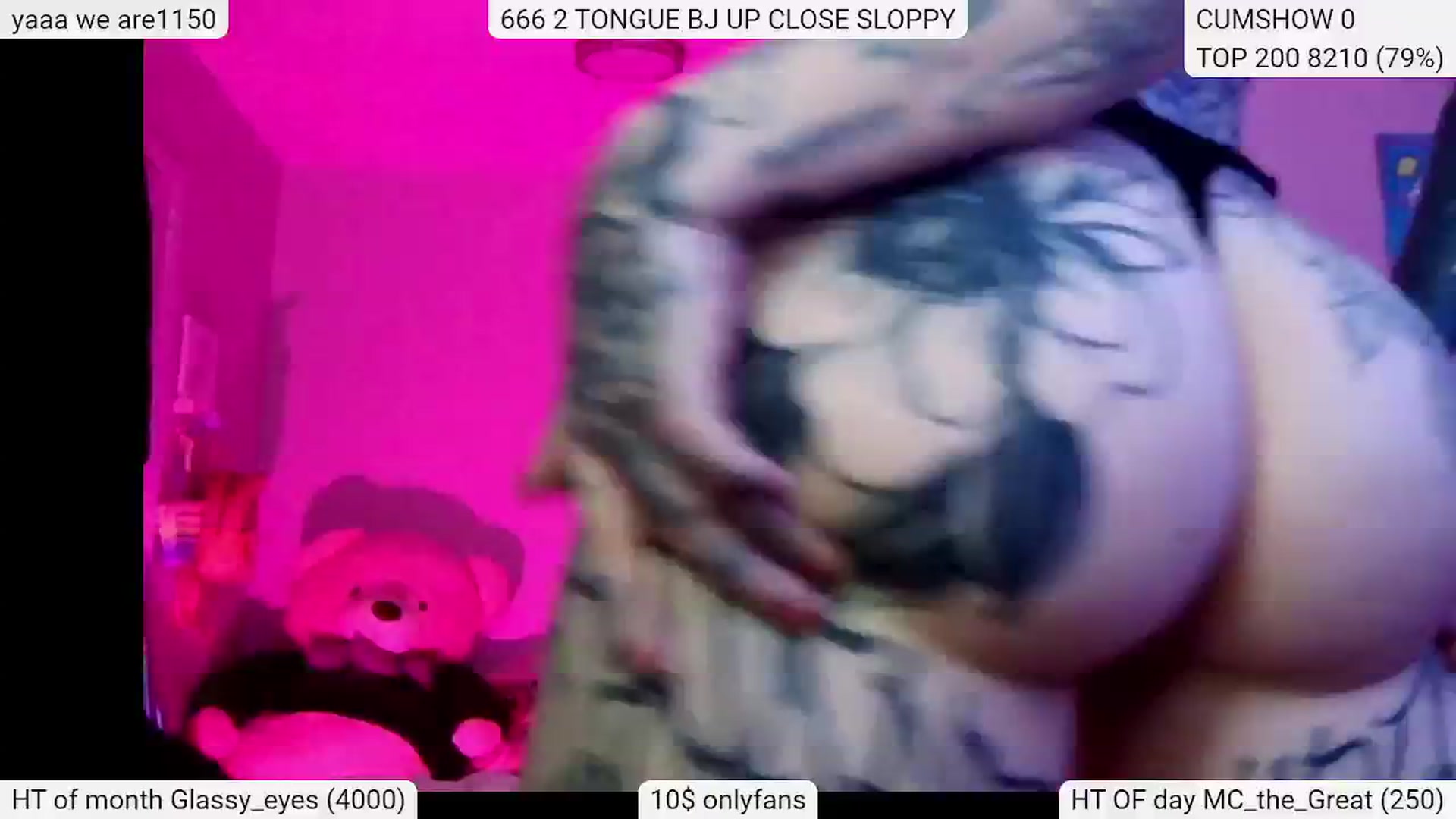 Gallery image thumbnail from Tattoobambi's myfreecams stream on, 02/14/2024, 03:53 image 7 of 20