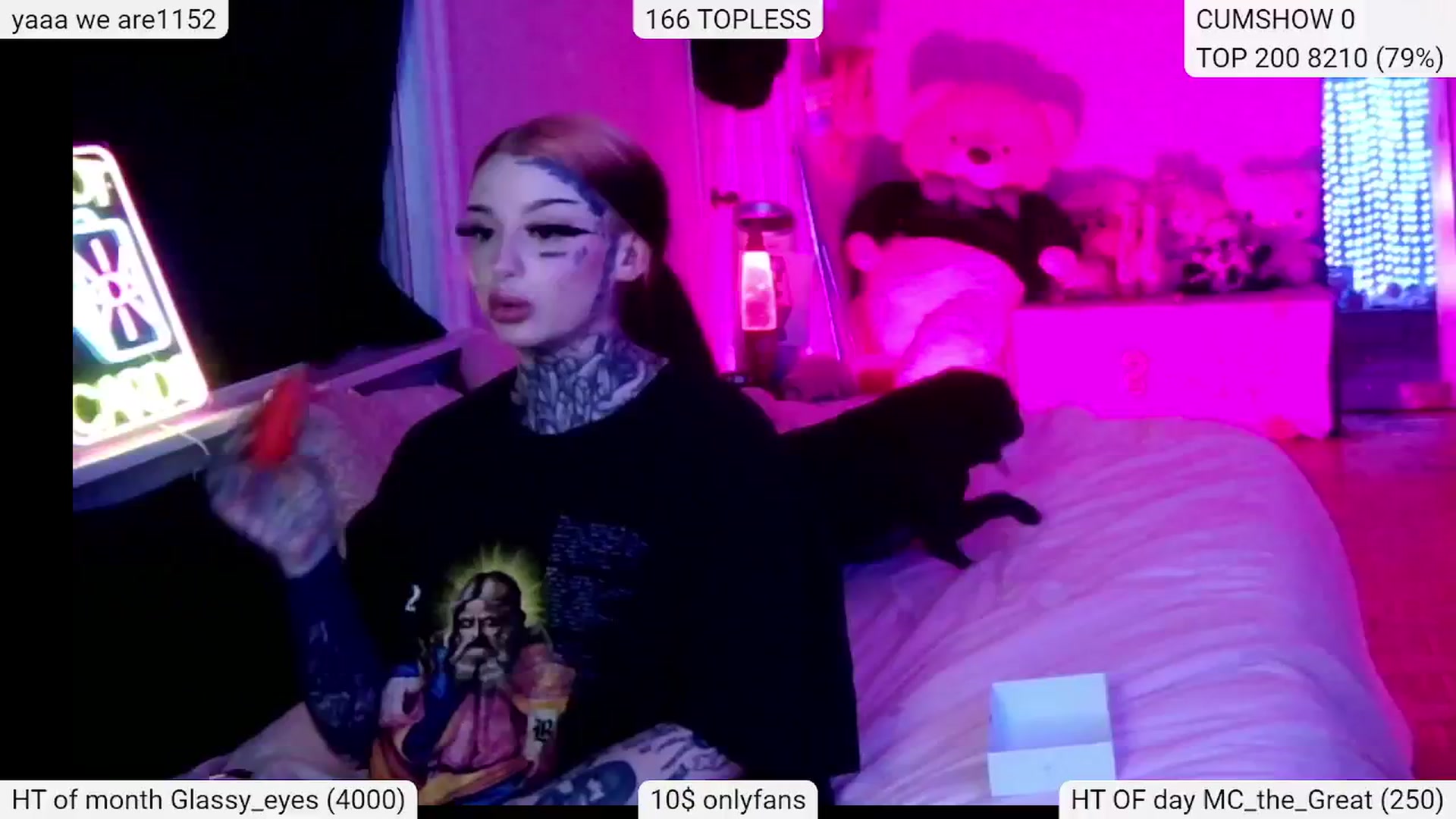 Gallery image thumbnail from Tattoobambi's myfreecams stream on, 02/14/2024, 03:53 image 5 of 20