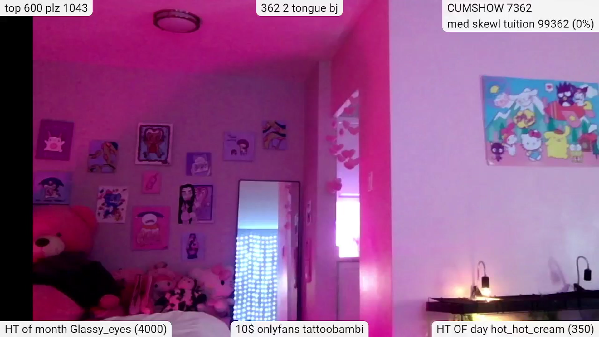 Gallery image thumbnail from Tattoobambi's myfreecams stream on, 02/17/2024, 01:26 image 15 of 20