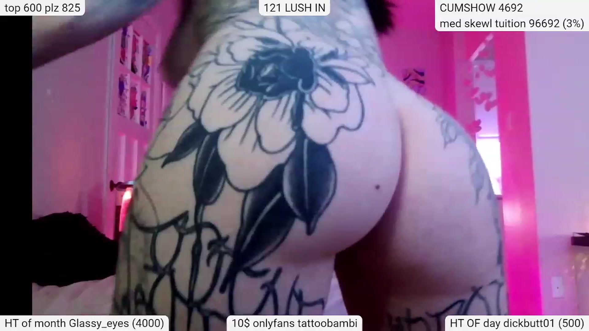 Gallery image thumbnail from Tattoobambi's myfreecams stream on, 02/17/2024, 06:18 image 9 of 20