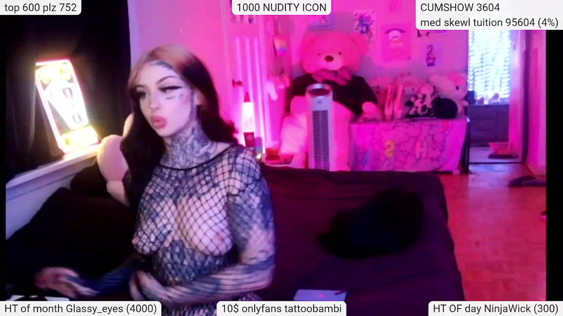 Gallery image thumbnail from Tattoobambi's myfreecams stream on, 02/21/2024, 05:29 image 13 of 20