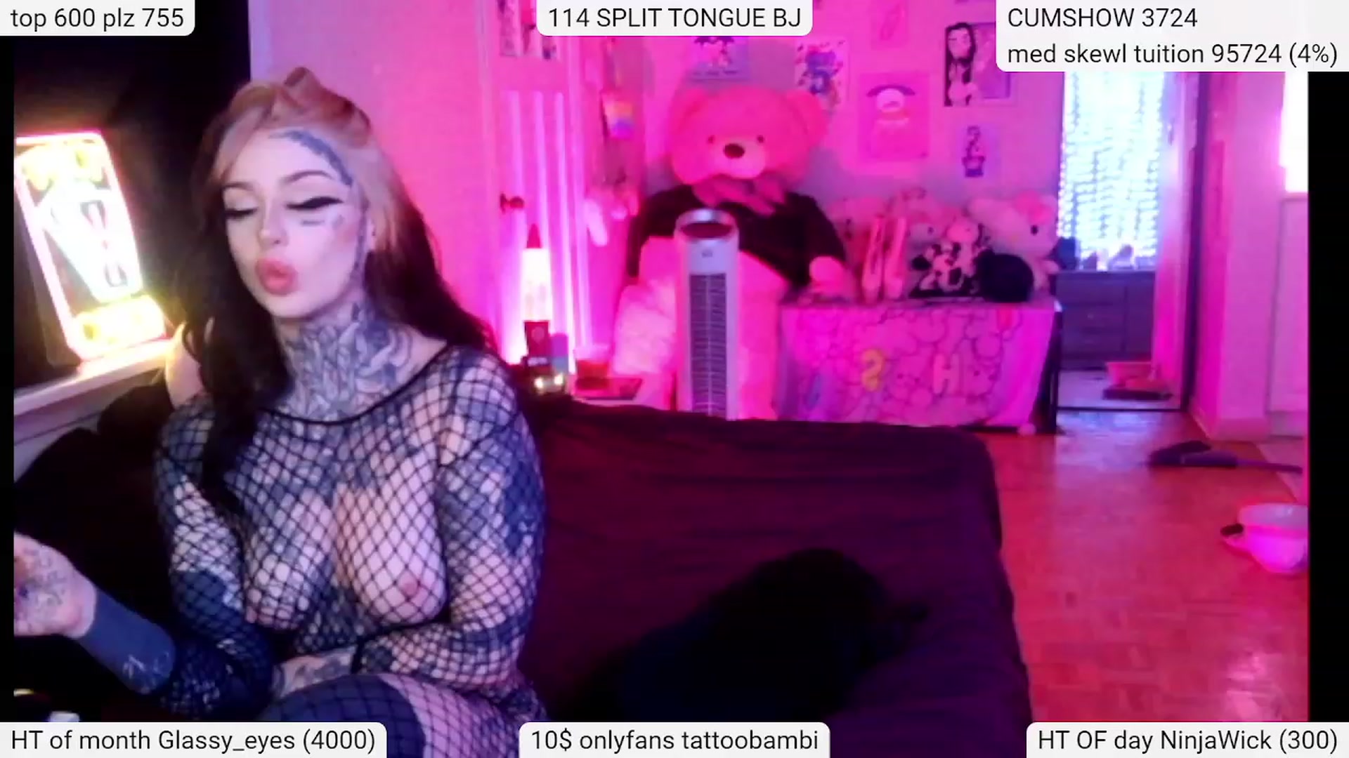 Gallery image thumbnail from Tattoobambi's myfreecams stream on, 02/21/2024, 05:29 image 10 of 20
