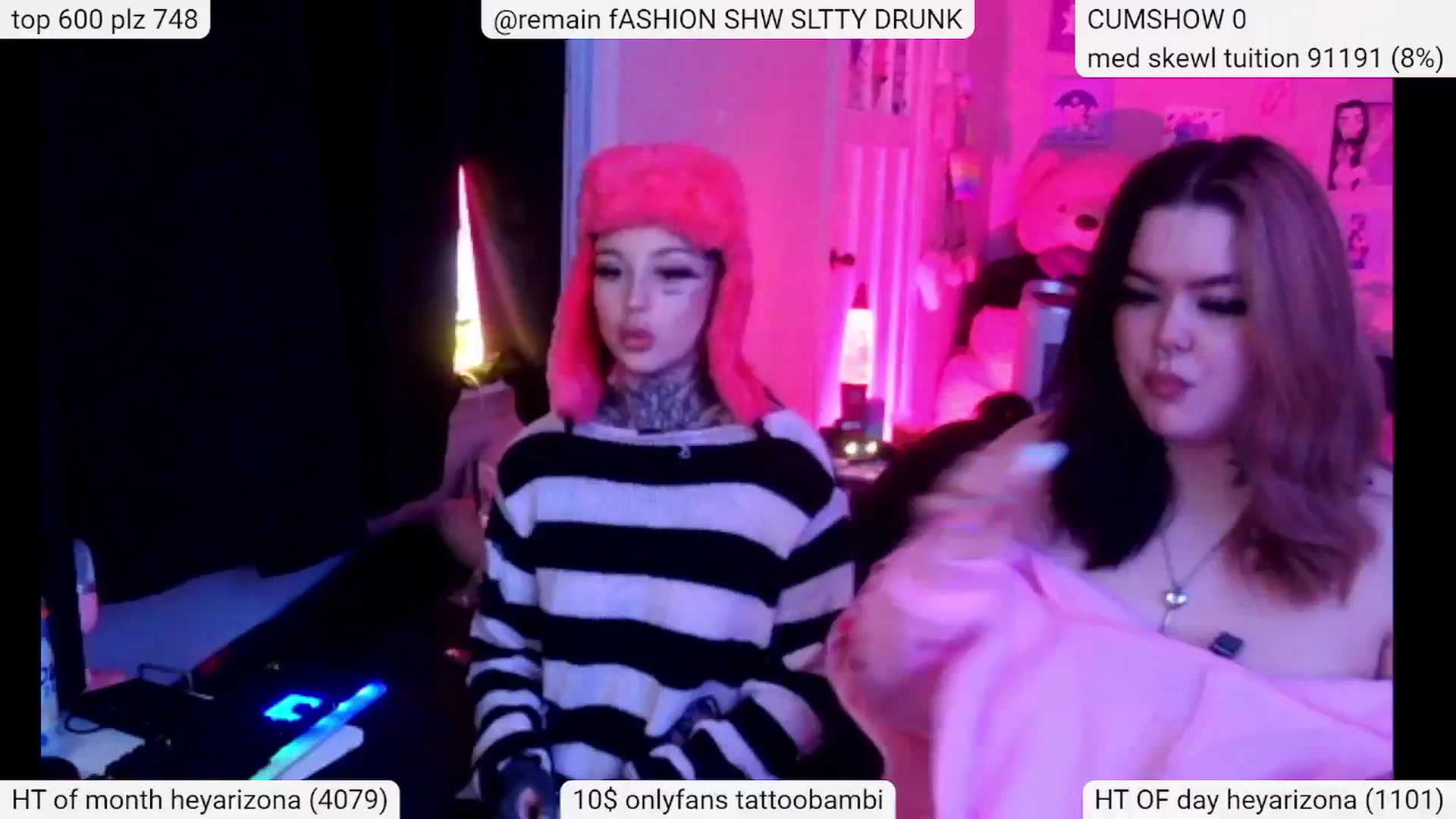 Gallery image thumbnail from Tattoobambi's myfreecams stream on, 02/23/2024, 04:51 image 12 of 20