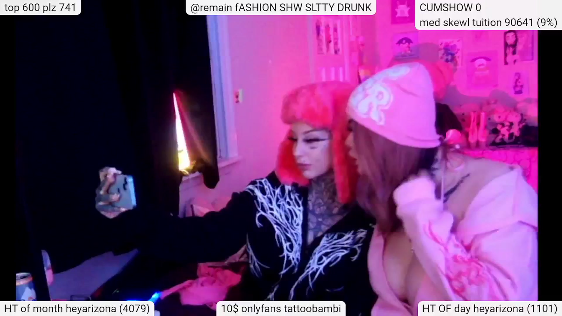 Gallery image thumbnail from Tattoobambi's myfreecams stream on, 02/23/2024, 04:51 image 18 of 20