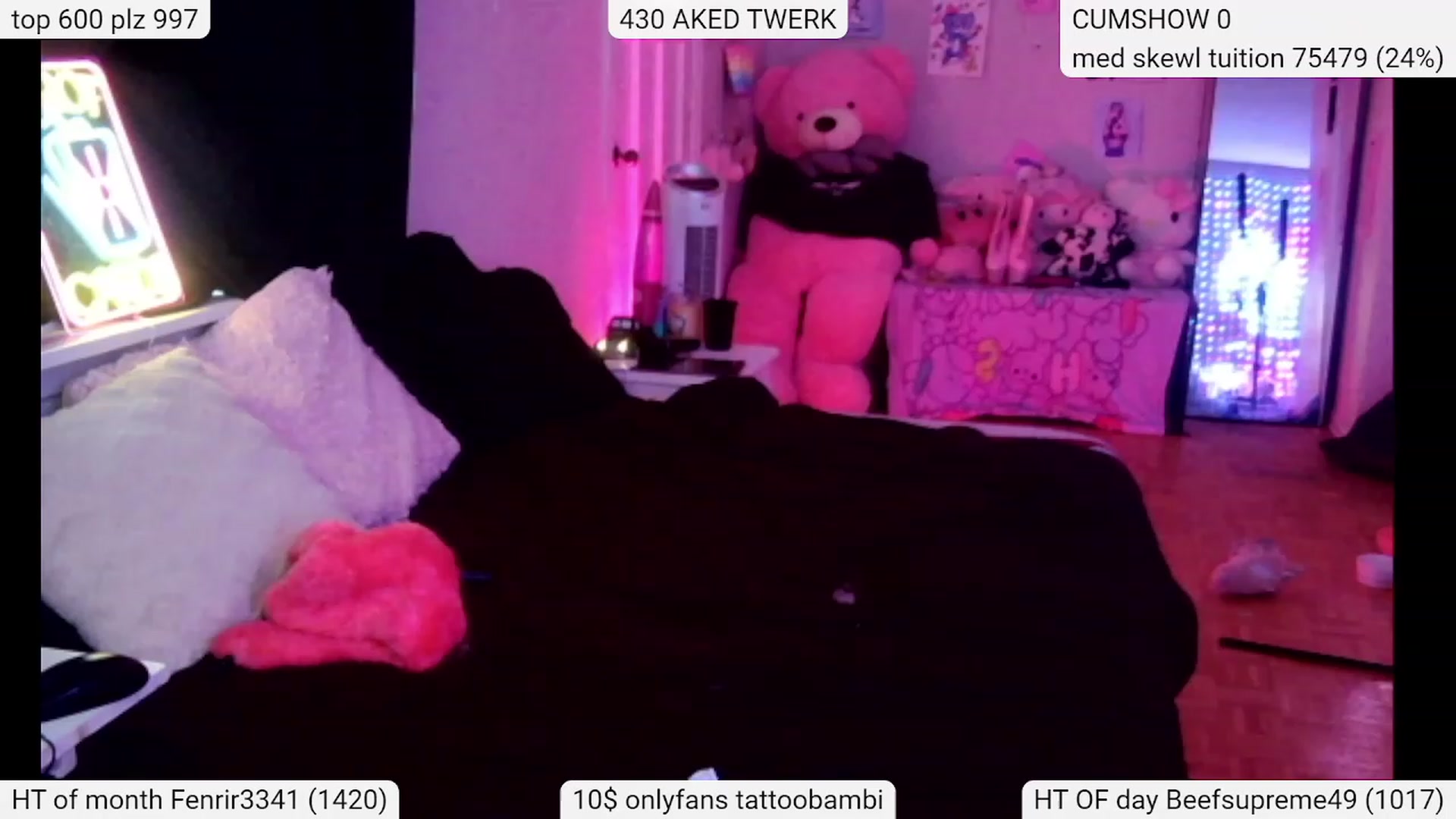 Gallery image thumbnail from Tattoobambi's myfreecams stream on, 03/02/2024, 21:17 image 12 of 20