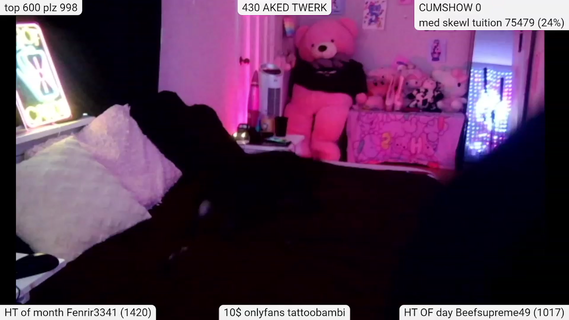 Gallery image thumbnail from Tattoobambi's myfreecams stream on, 03/02/2024, 21:17 image 13 of 20